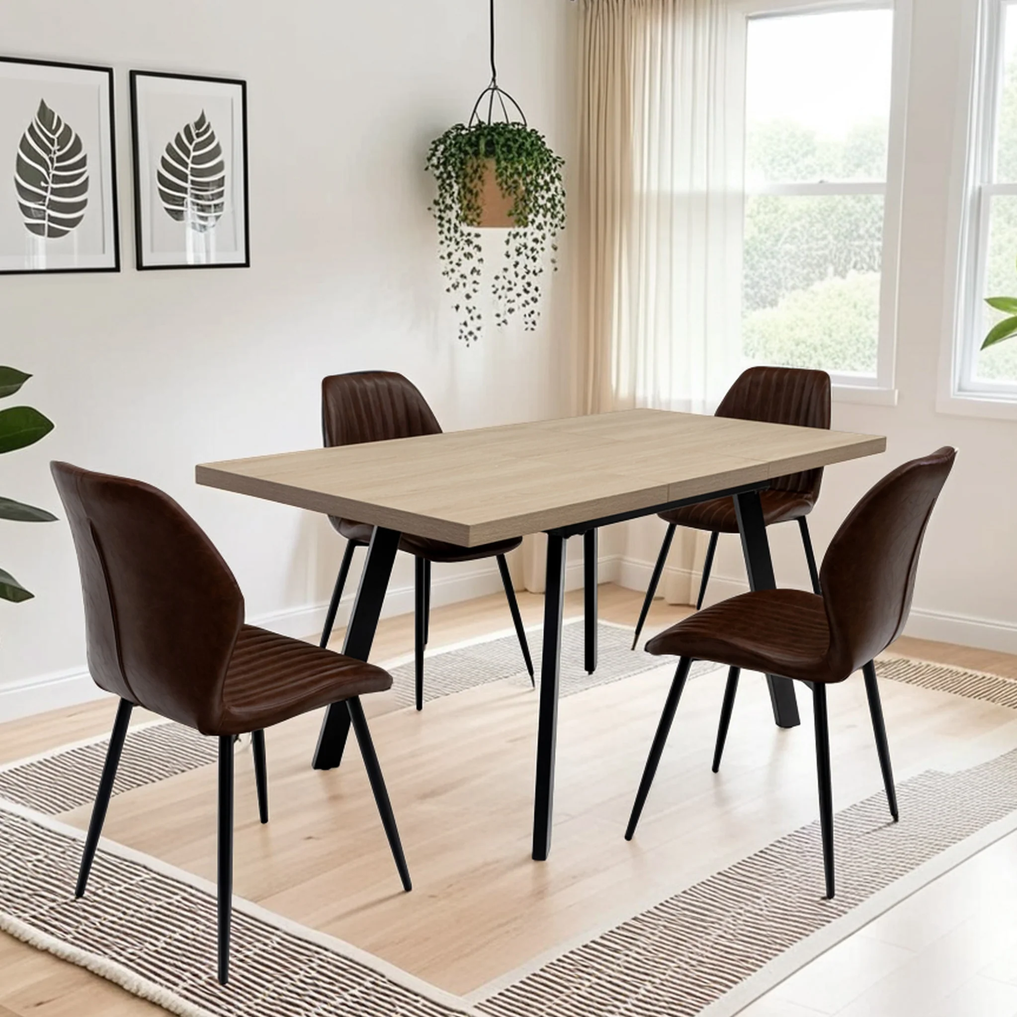 Walker 120cm Extending Dining Table - Image 2