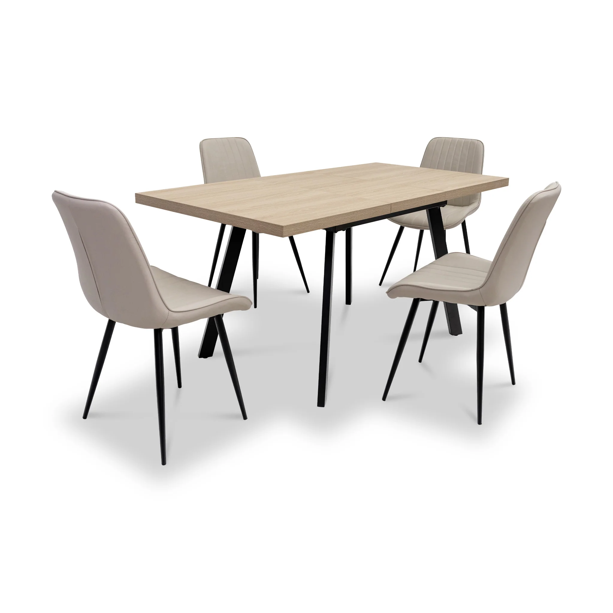 Walker 120cm Extending Dining Table - Image 4