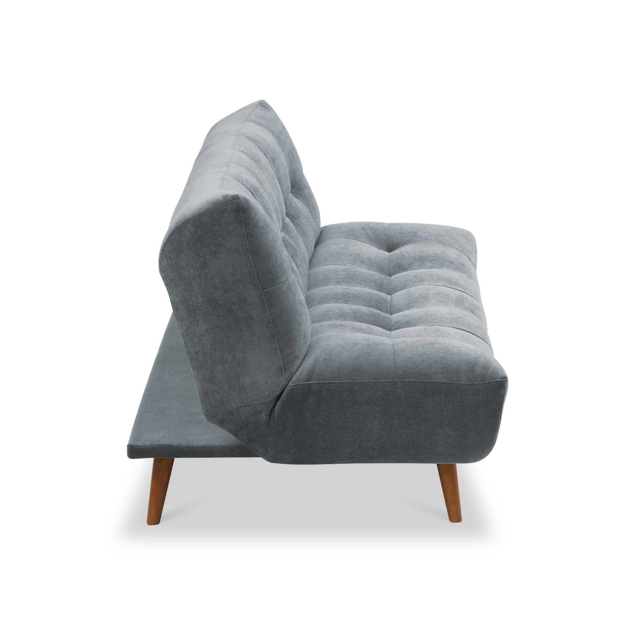 Wallace 3 Seater Chenille Sofa Bed - Image 17