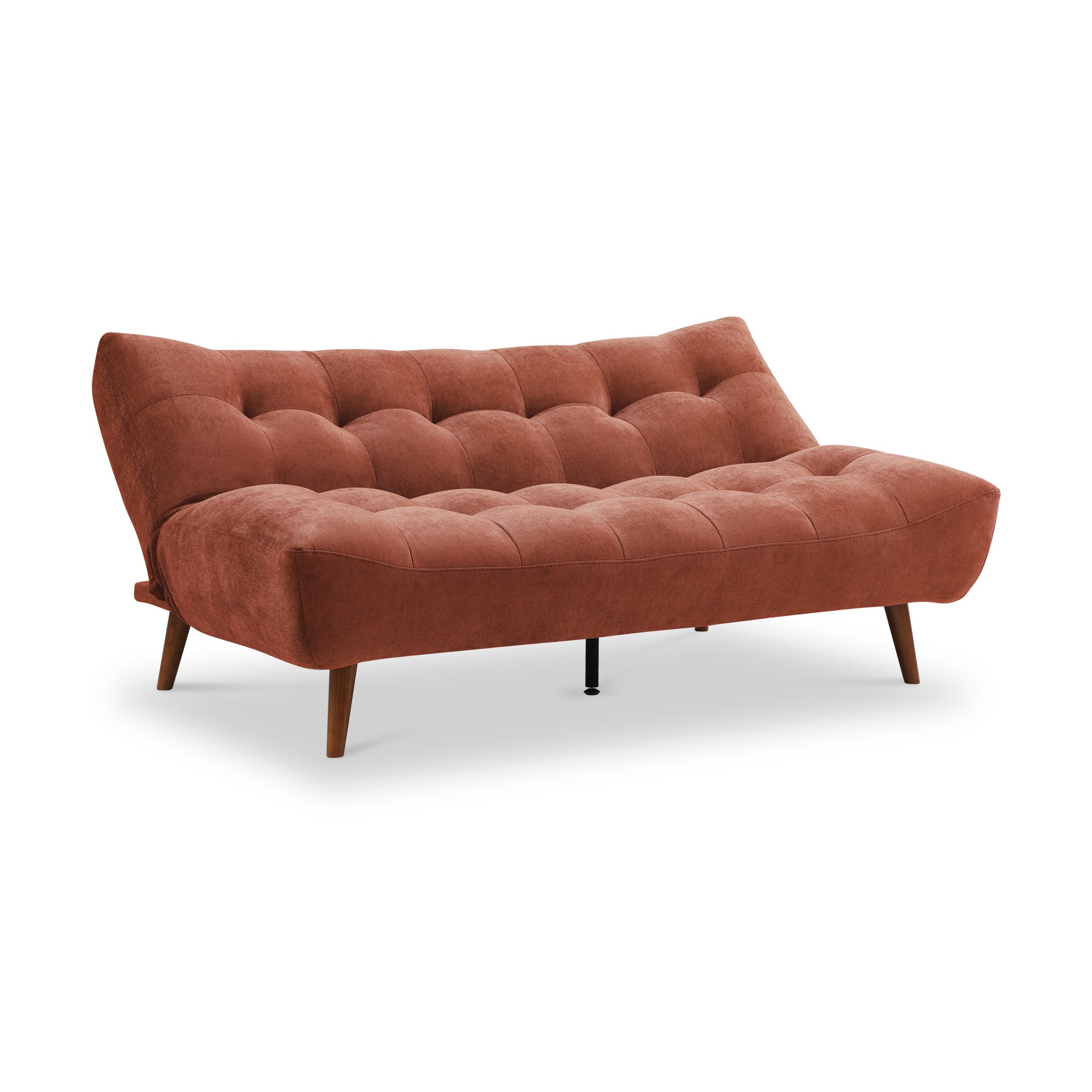 Wallace 3 Seater Chenille Sofa Bed - Image 3