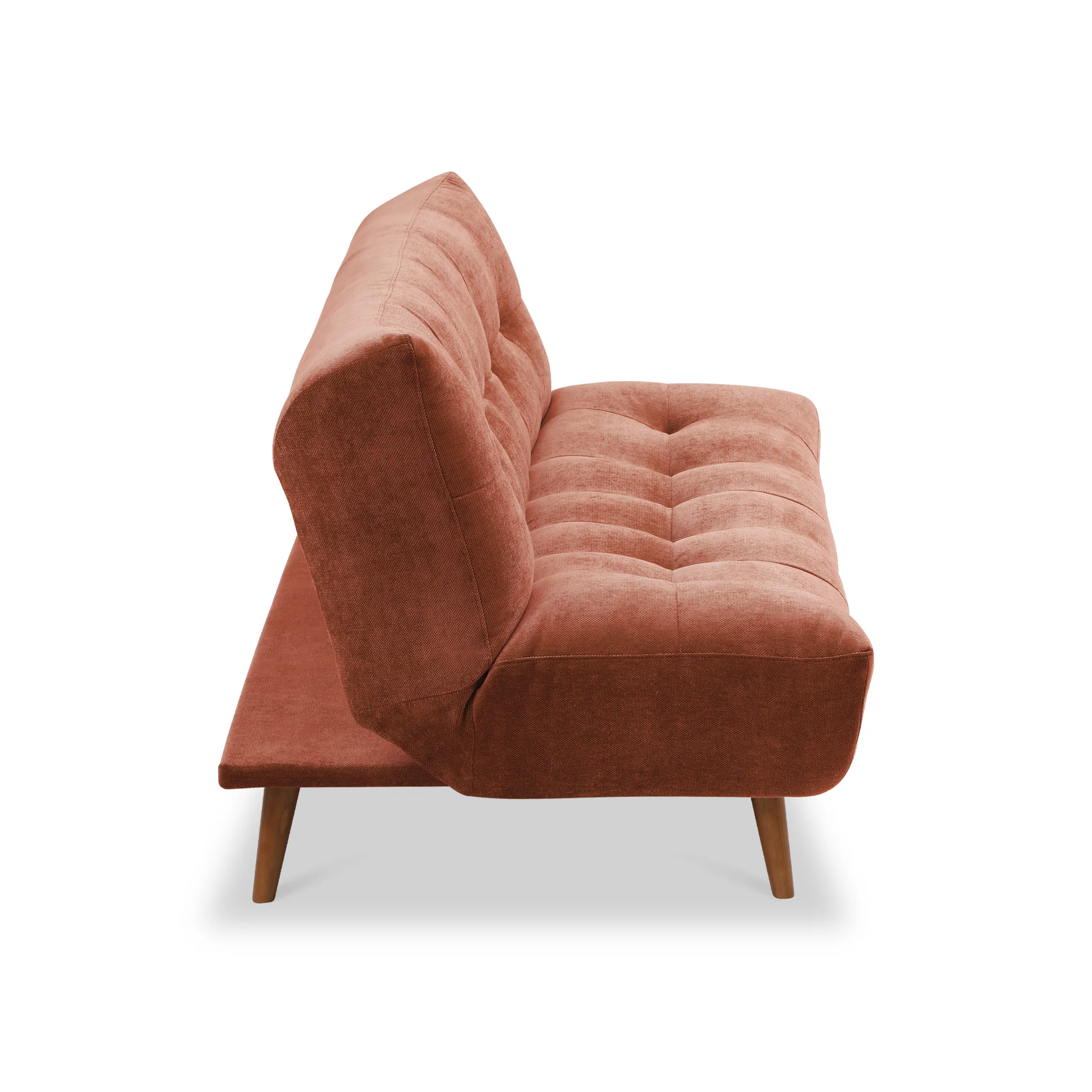Wallace 3 Seater Chenille Sofa Bed - Image 5