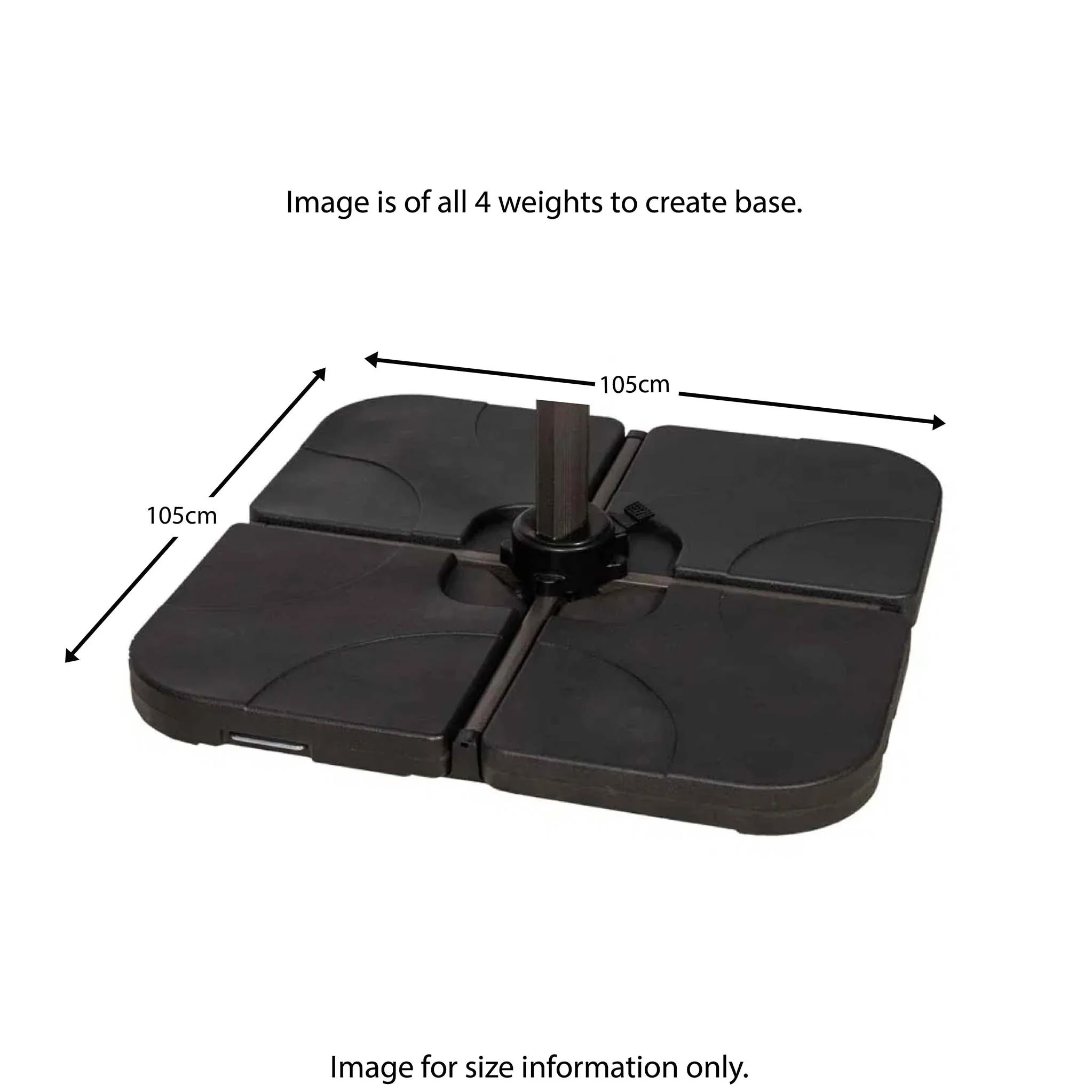 Water Fillable Cantilever Parasol Base - Image 12