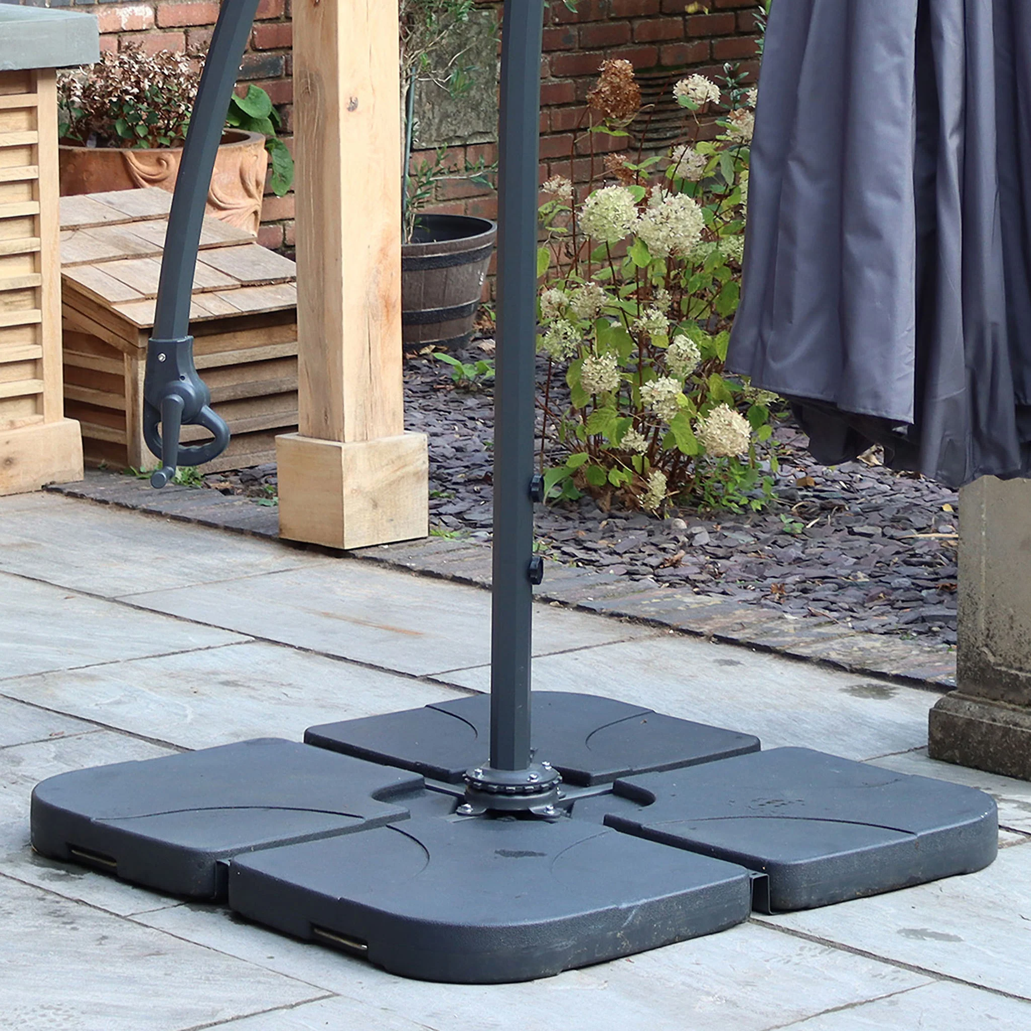Water Fillable Cantilever Parasol Base - Image 2