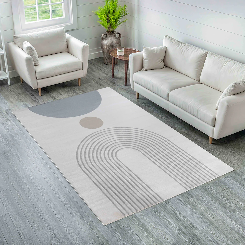 Waver Abstract Curve Design Rug - Image 2