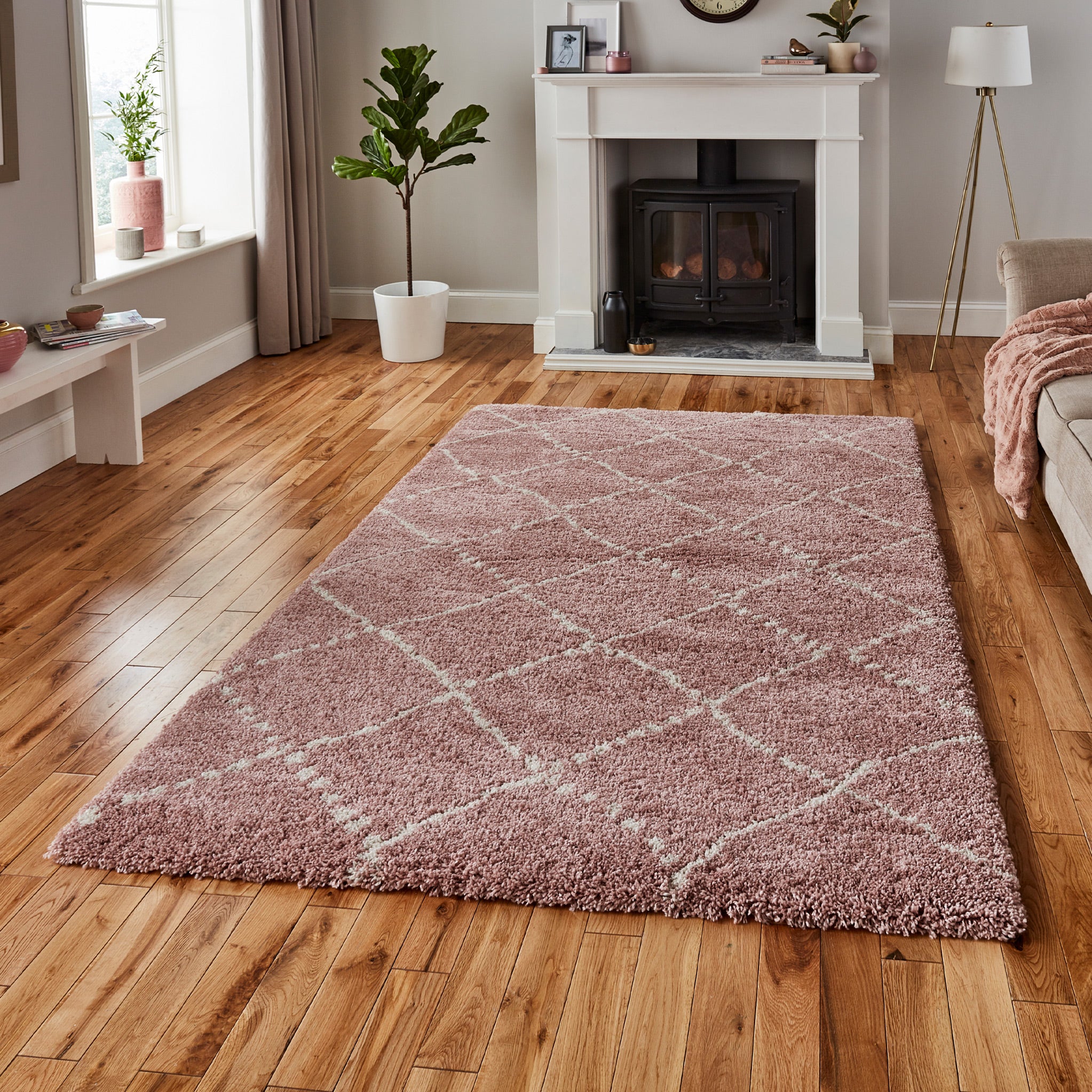 Webster Diamond Two Toned Rug - Image 30