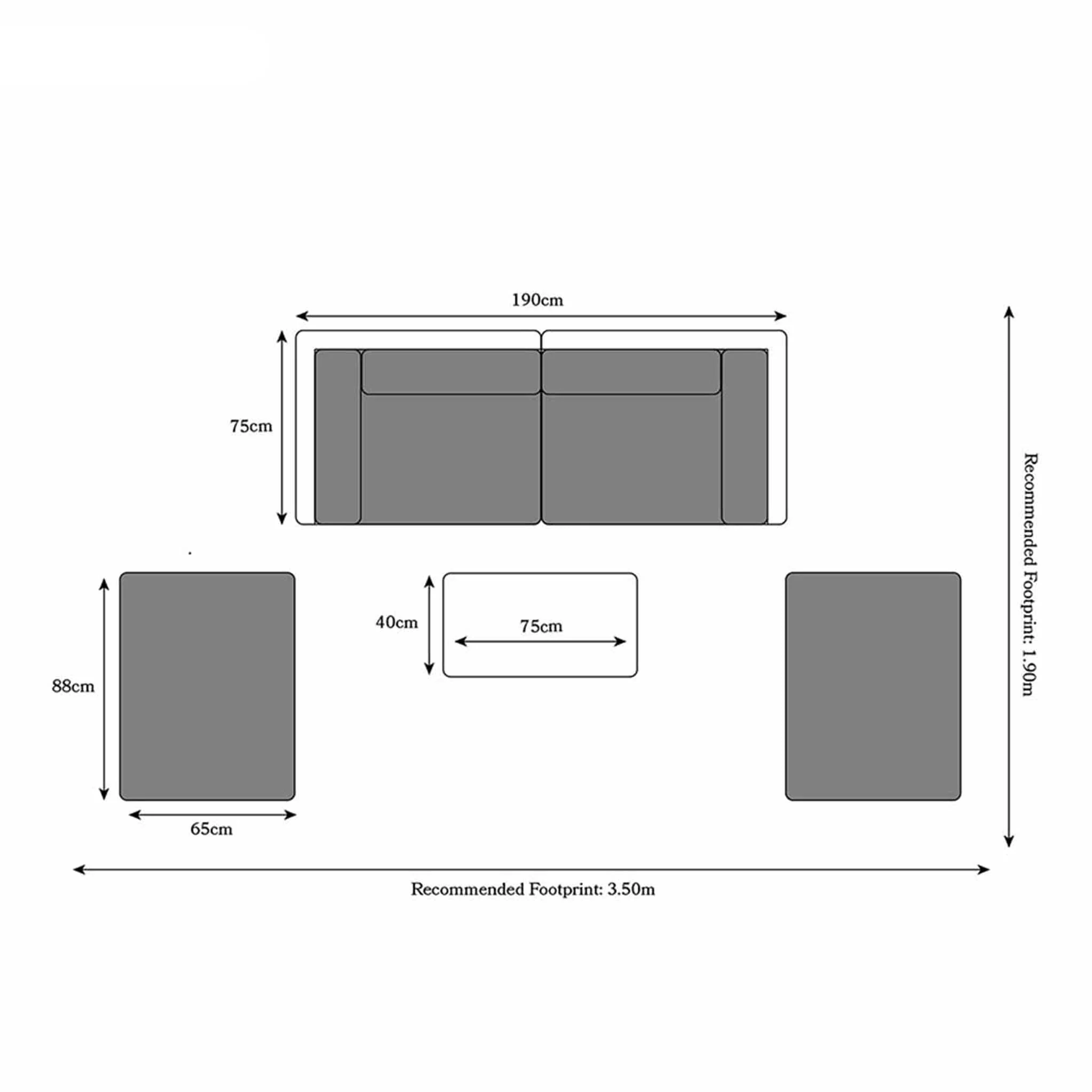 Wentworth 4 Seat Multi Position Relaxer Set - Image 12