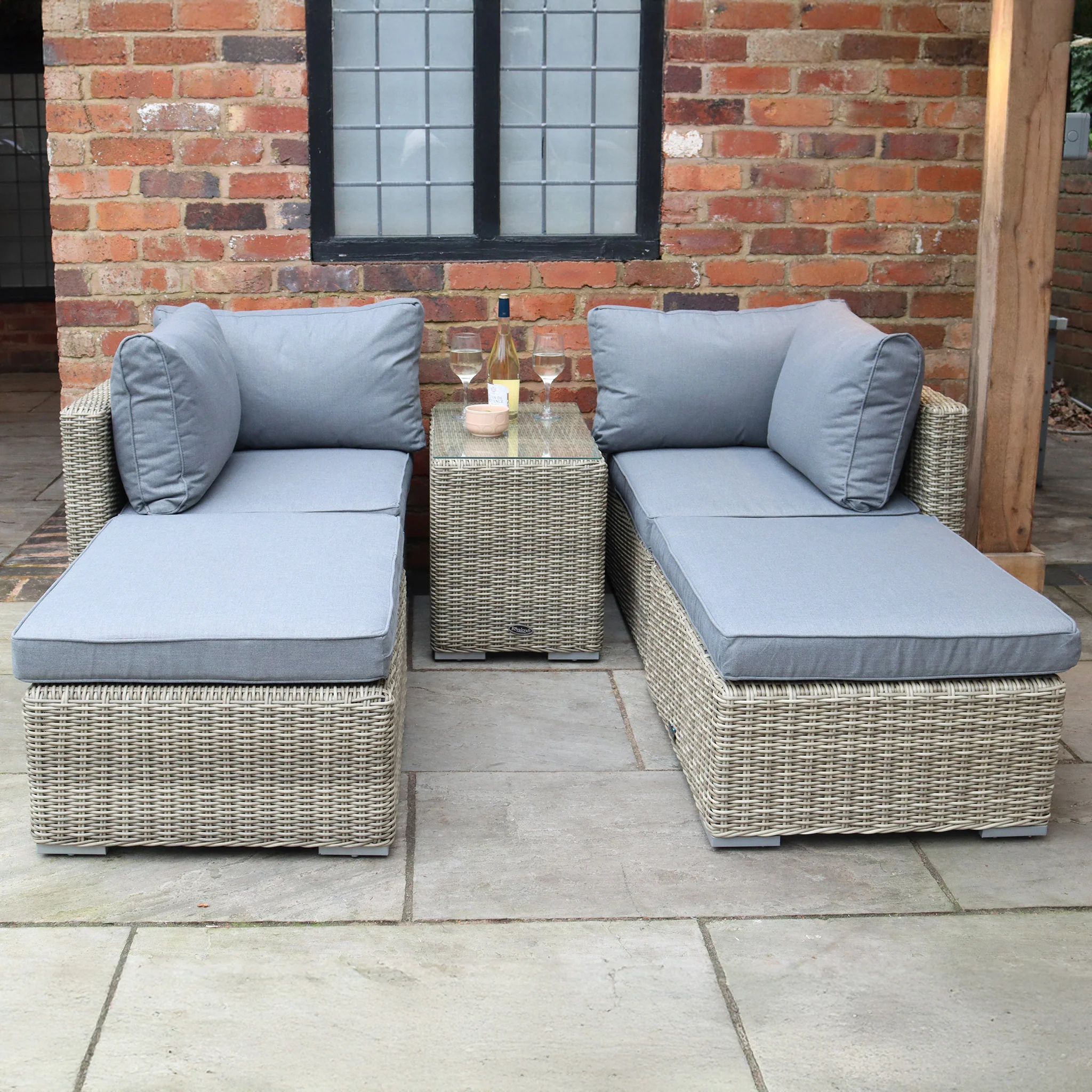 Wentworth 4 Seat Multi Position Relaxer Set - Image 3