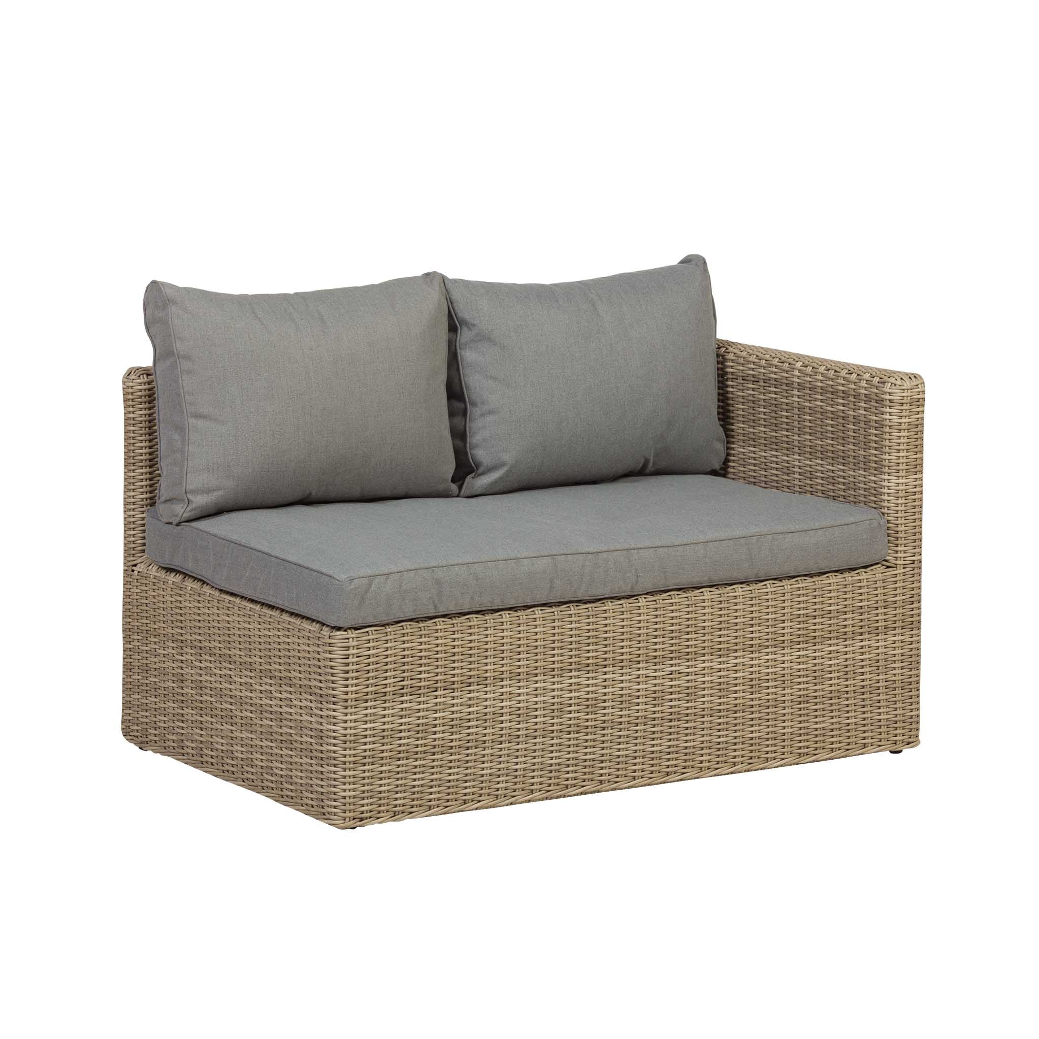 Wentworth Rattan Lounge Dining Set with Rise and Fall Table - Image 7