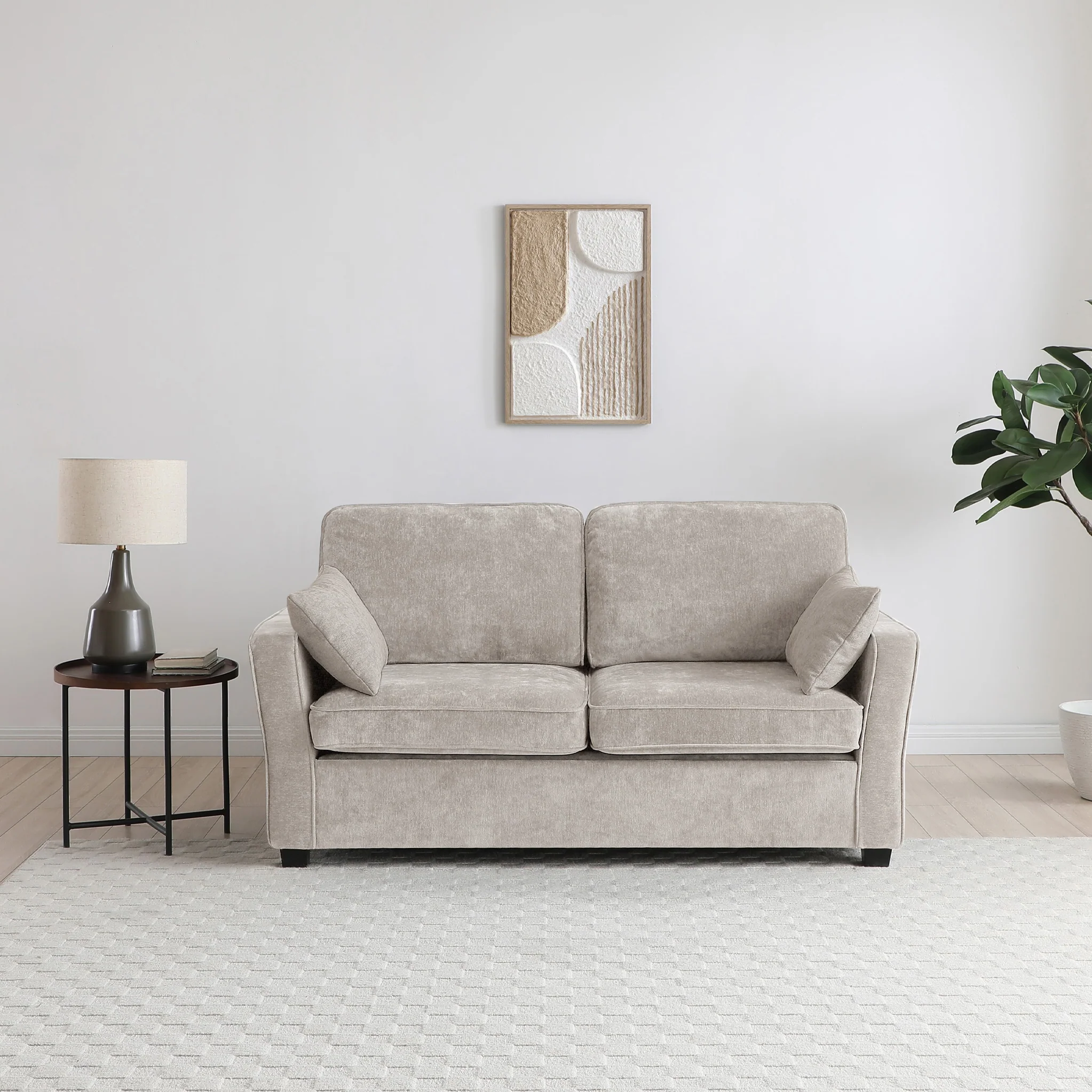 Westcott 2 Seater Sofa Bed With Foam Mattress - Image 14