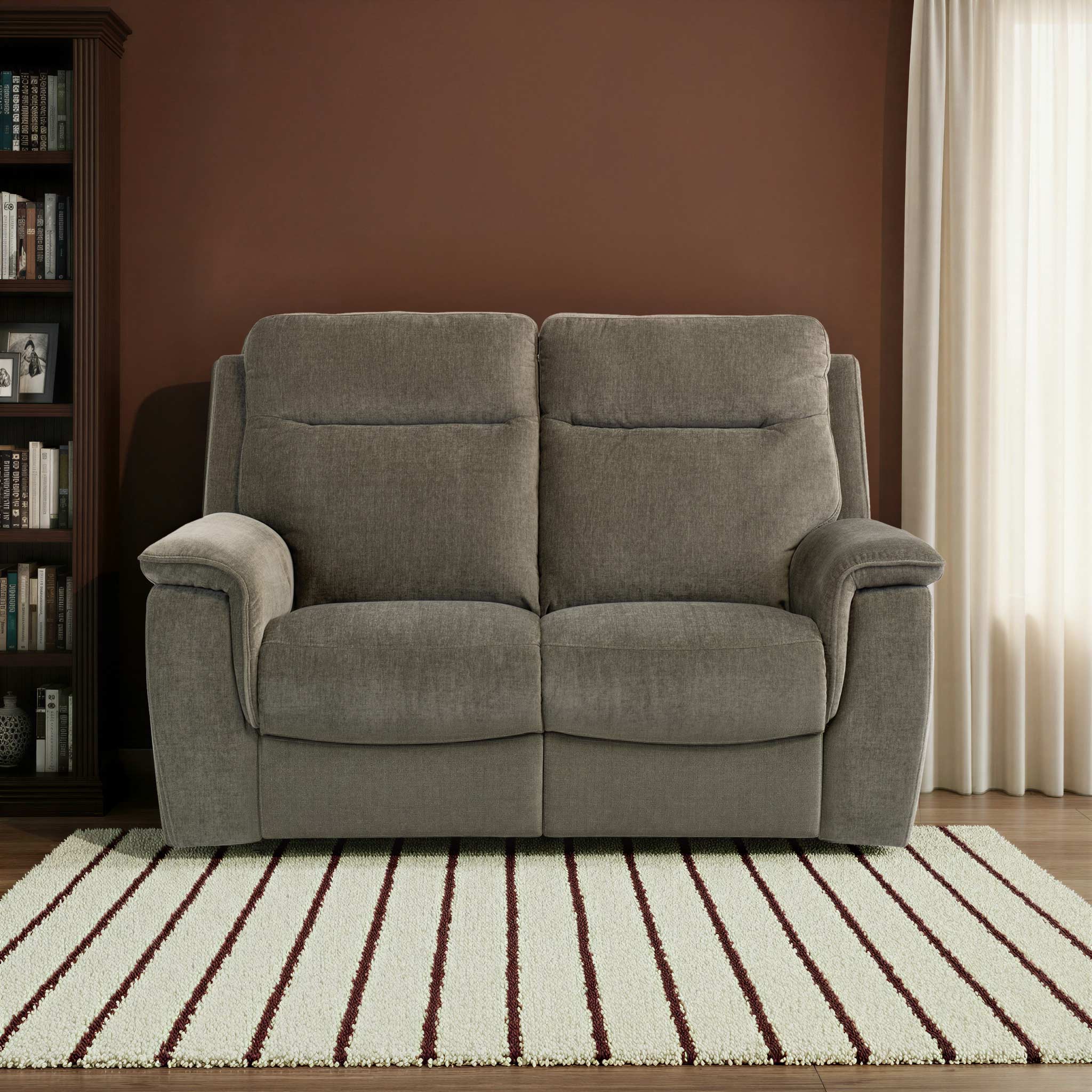 Weston Fabric Power Reclining 2 Seater Sofa - Image 5