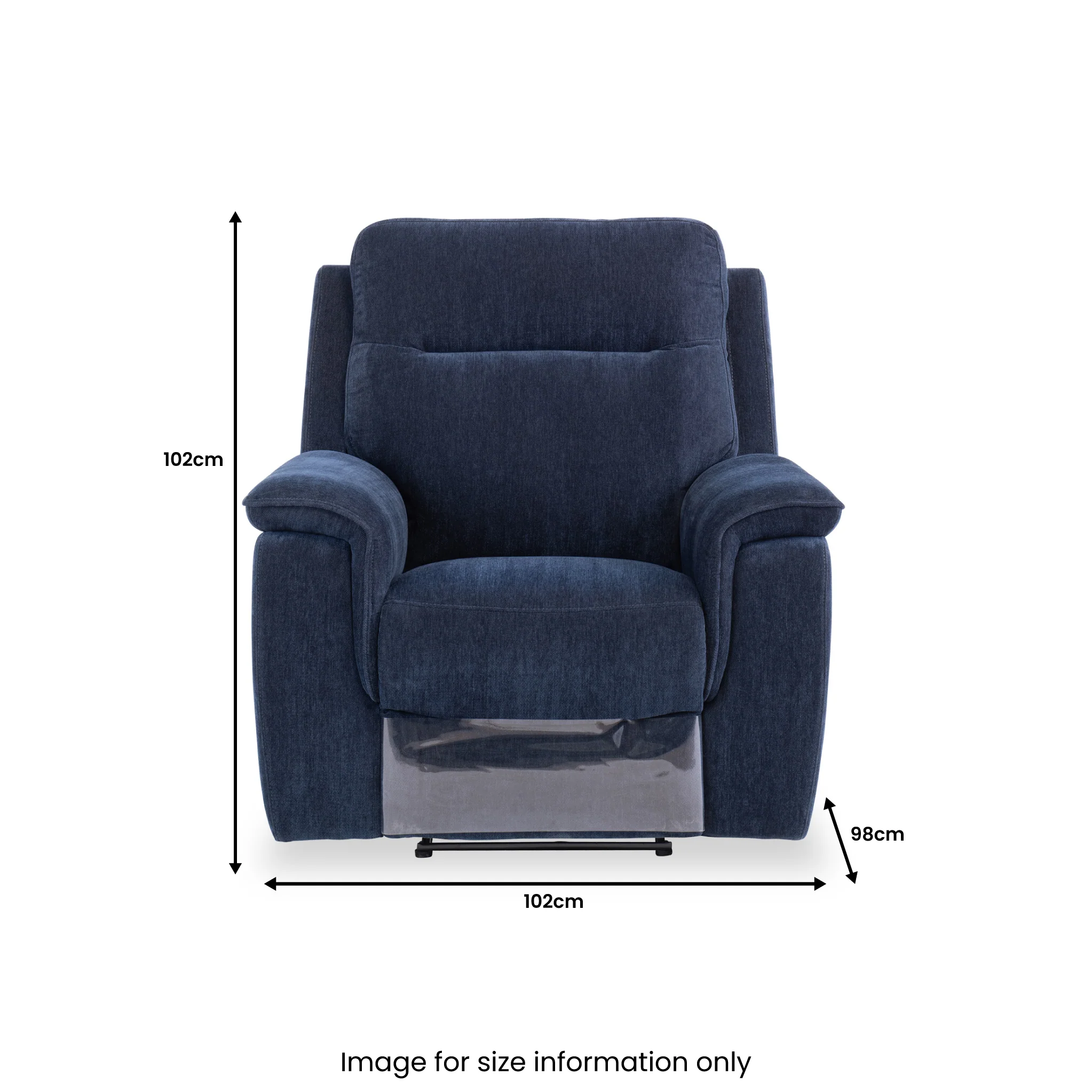 Weston Fabric Power Reclining Armchair - Image 9