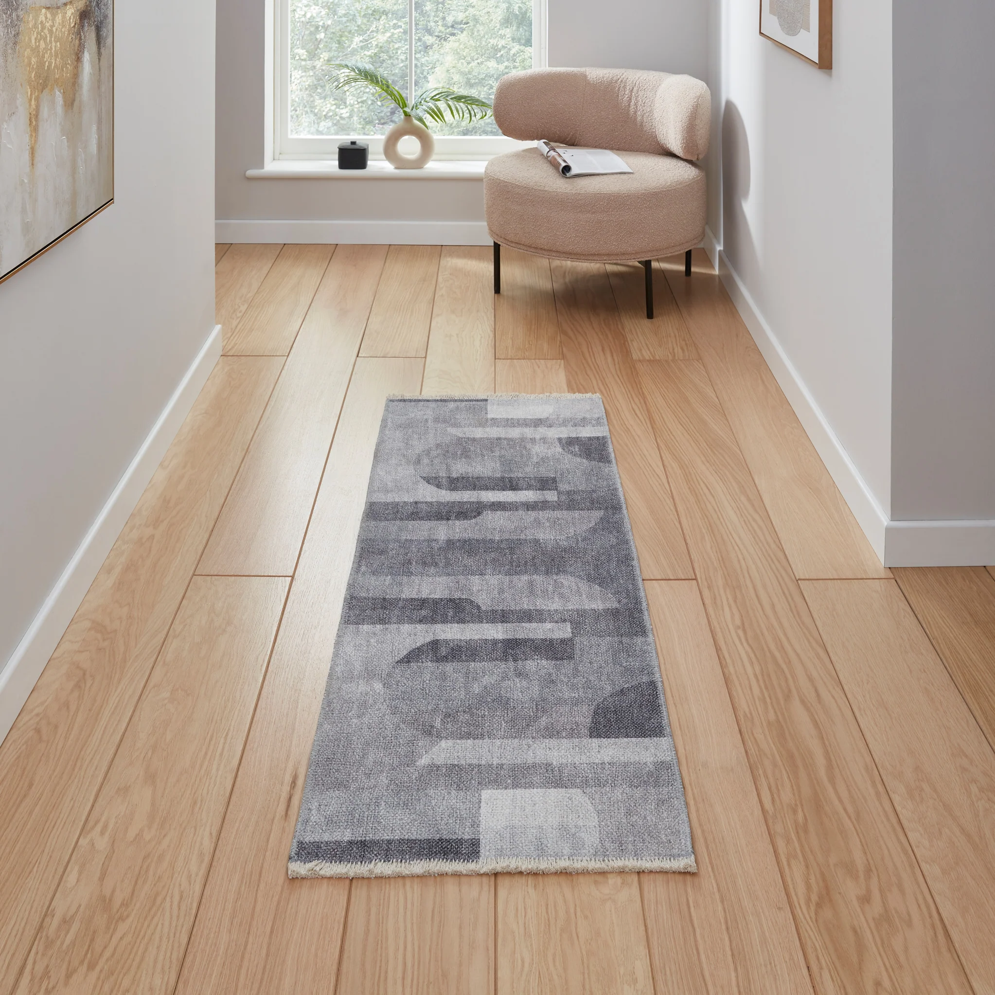 Whitaker Abstract Flatweave Washable Rug - Image 14