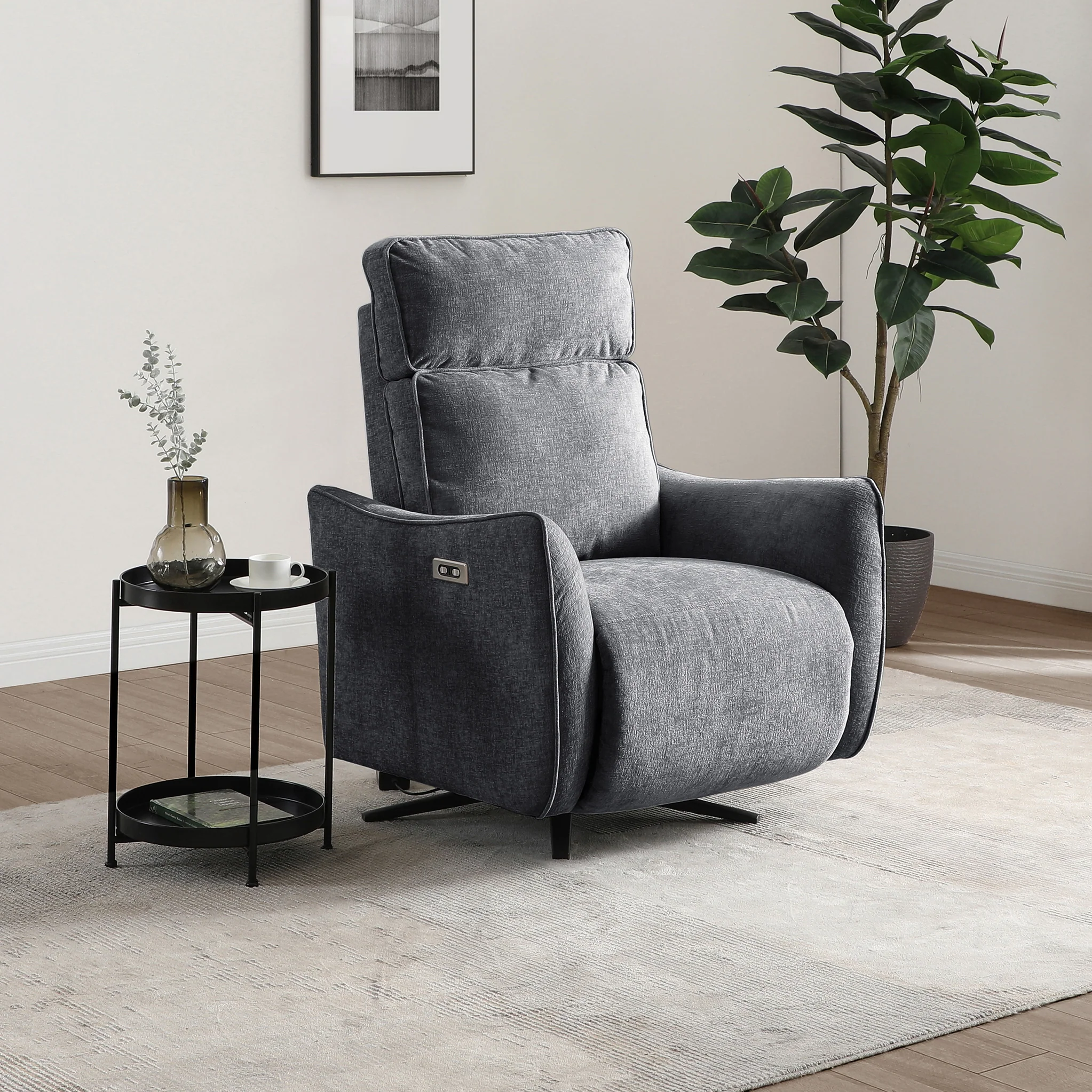 Whitmore Swivel Power Recliner Chair - Image 11