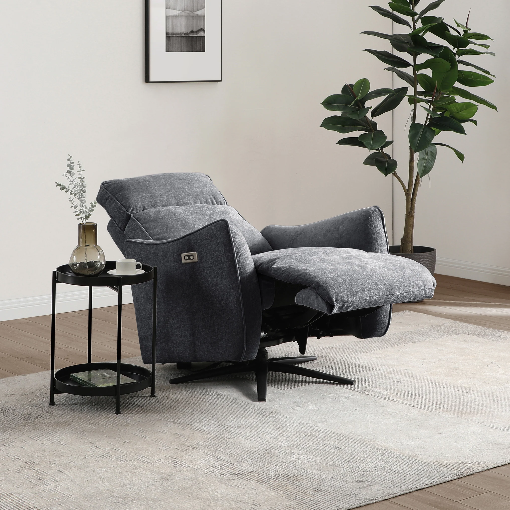 Whitmore Swivel Power Recliner Chair - Image 14