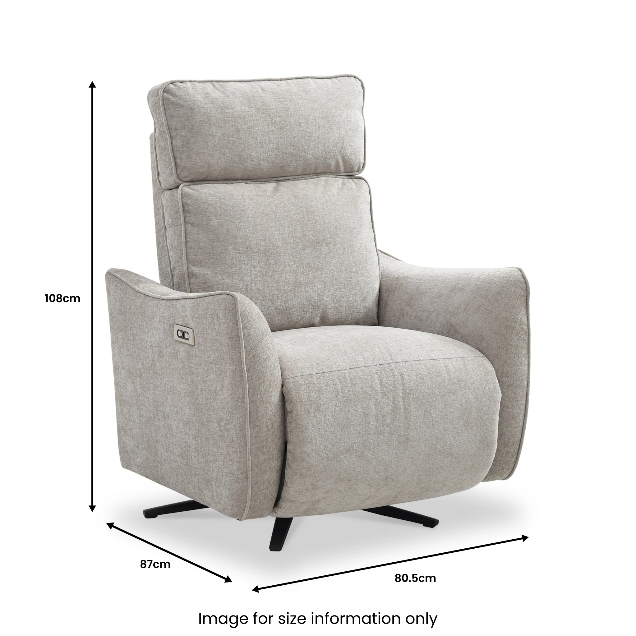 Whitmore Swivel Power Recliner Chair - Image 20