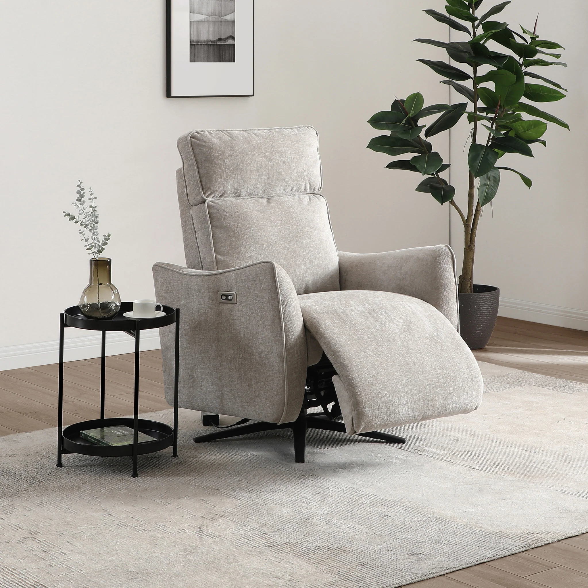 Whitmore Swivel Power Recliner Chair - Image 5