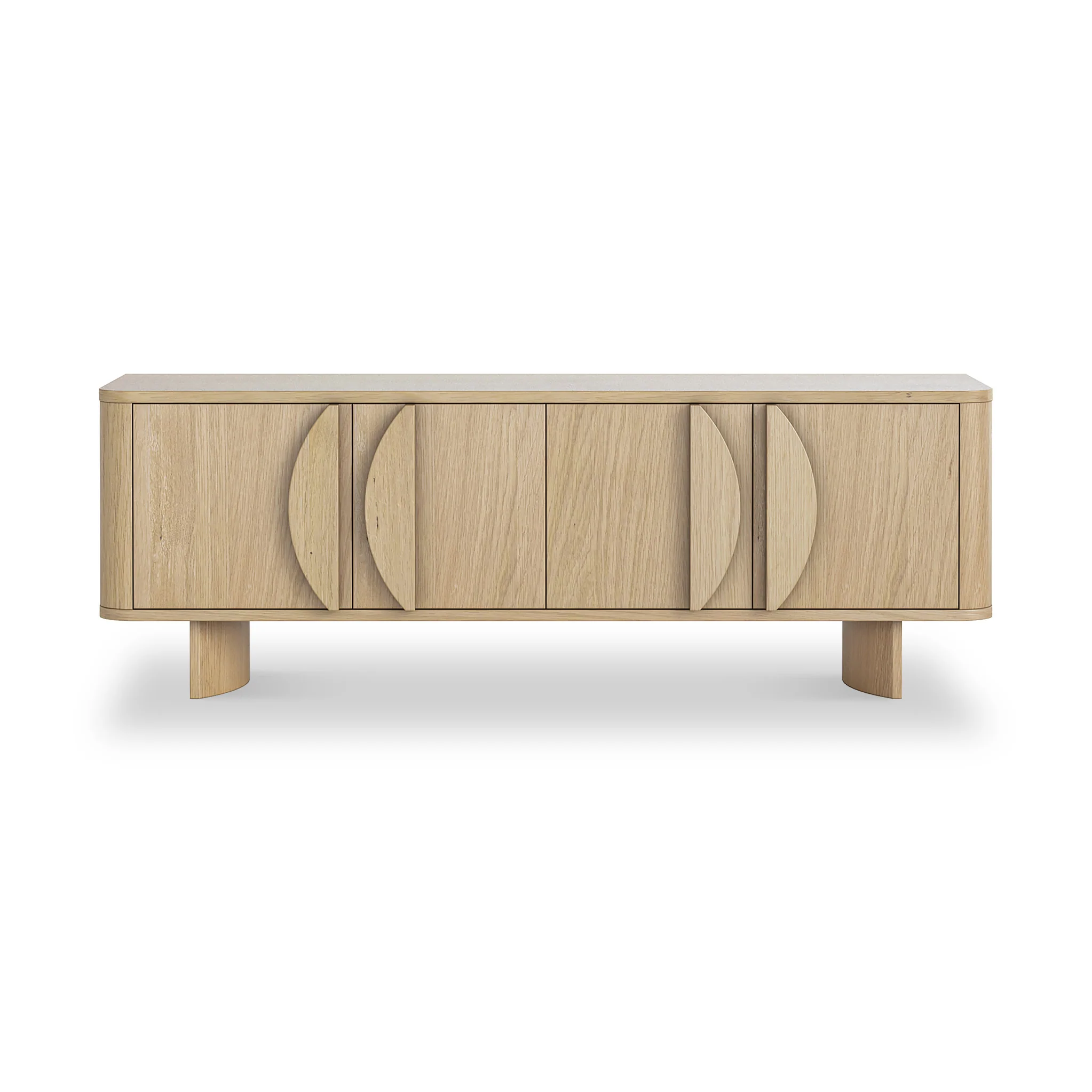 Whitstone Oak 145cm TV Unit - Image 3