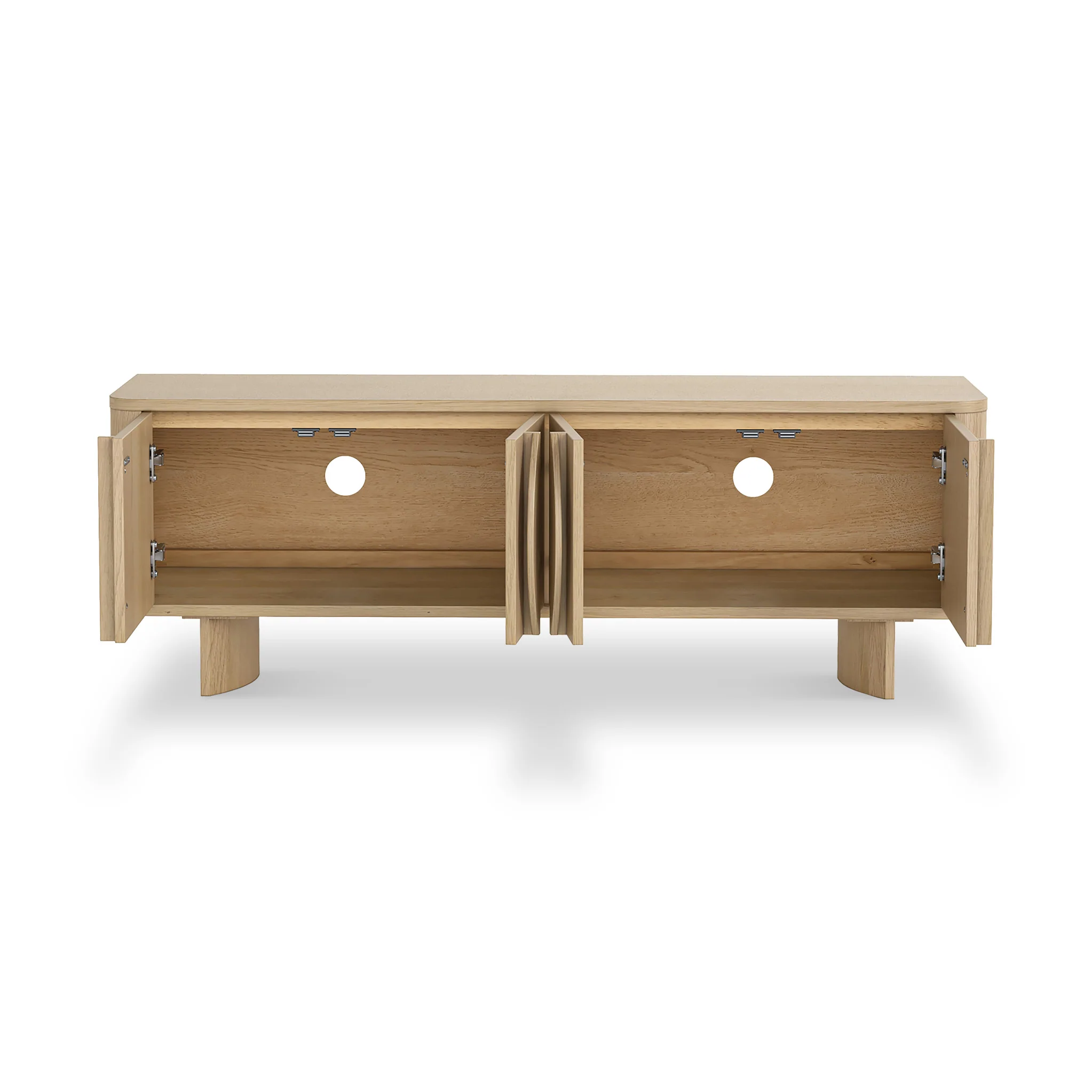 Whitstone Oak 145cm TV Unit - Image 4