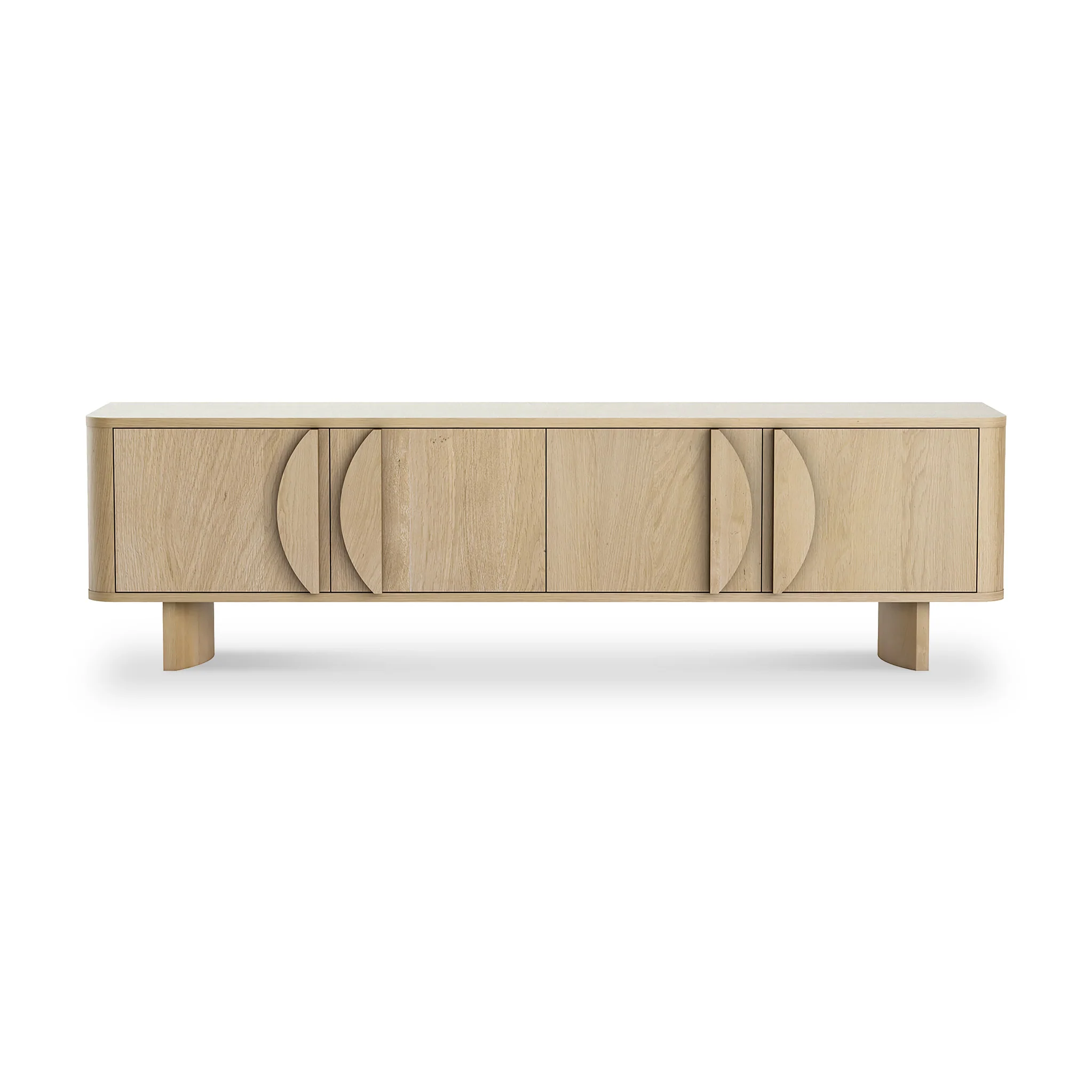 Whitstone Oak 180cm TV Unit - Image 3