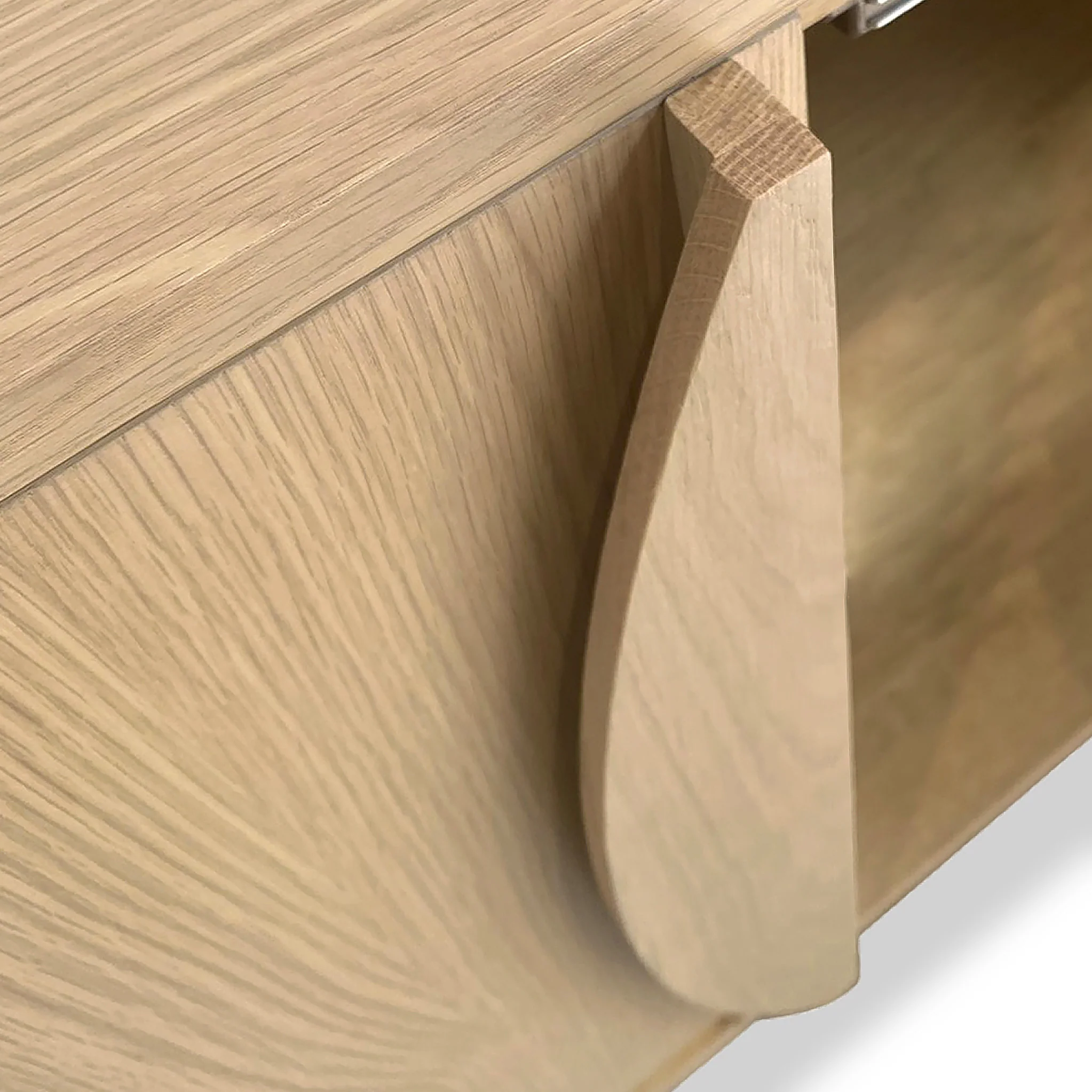 Whitstone Oak 180cm TV Unit - Image 9
