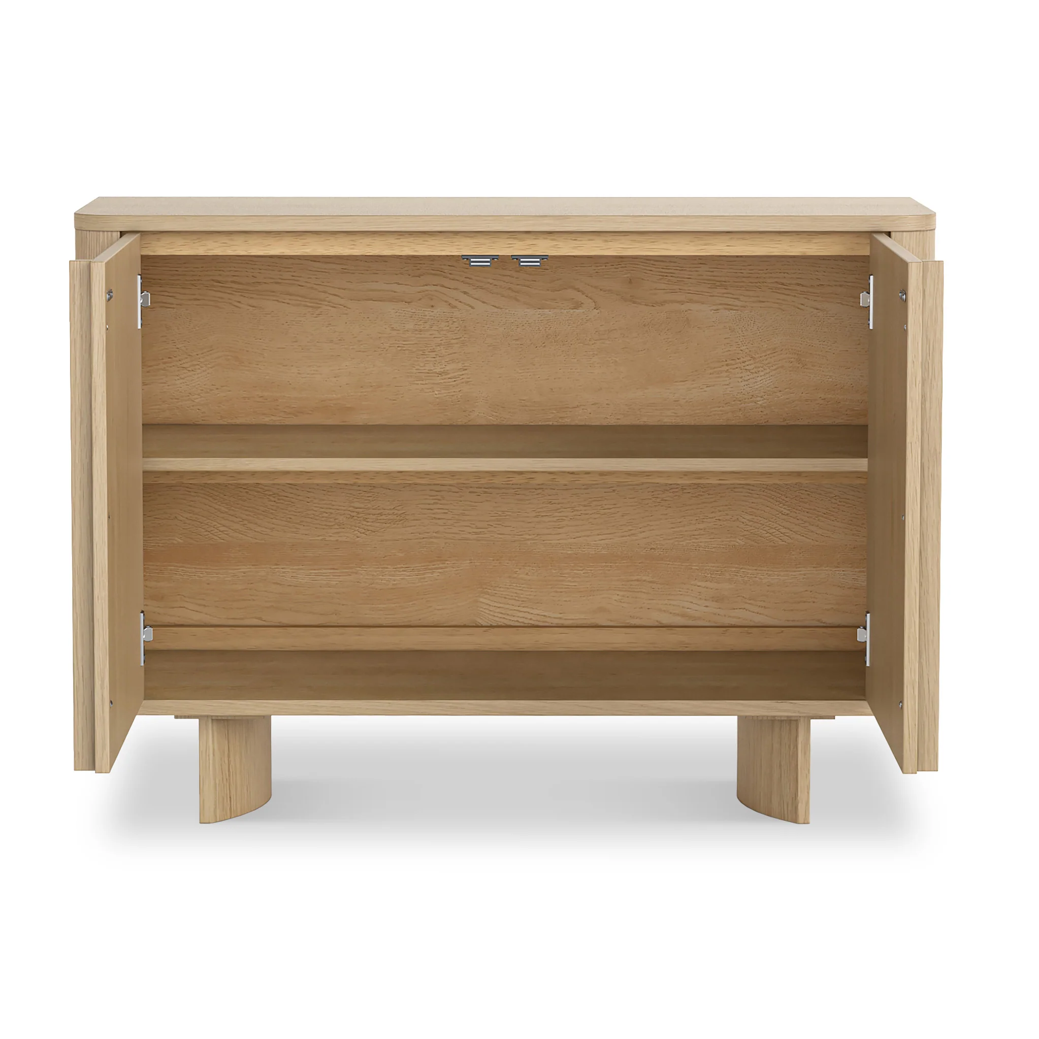 Whitstone Oak 2 Door Small Sideboard - Image 4