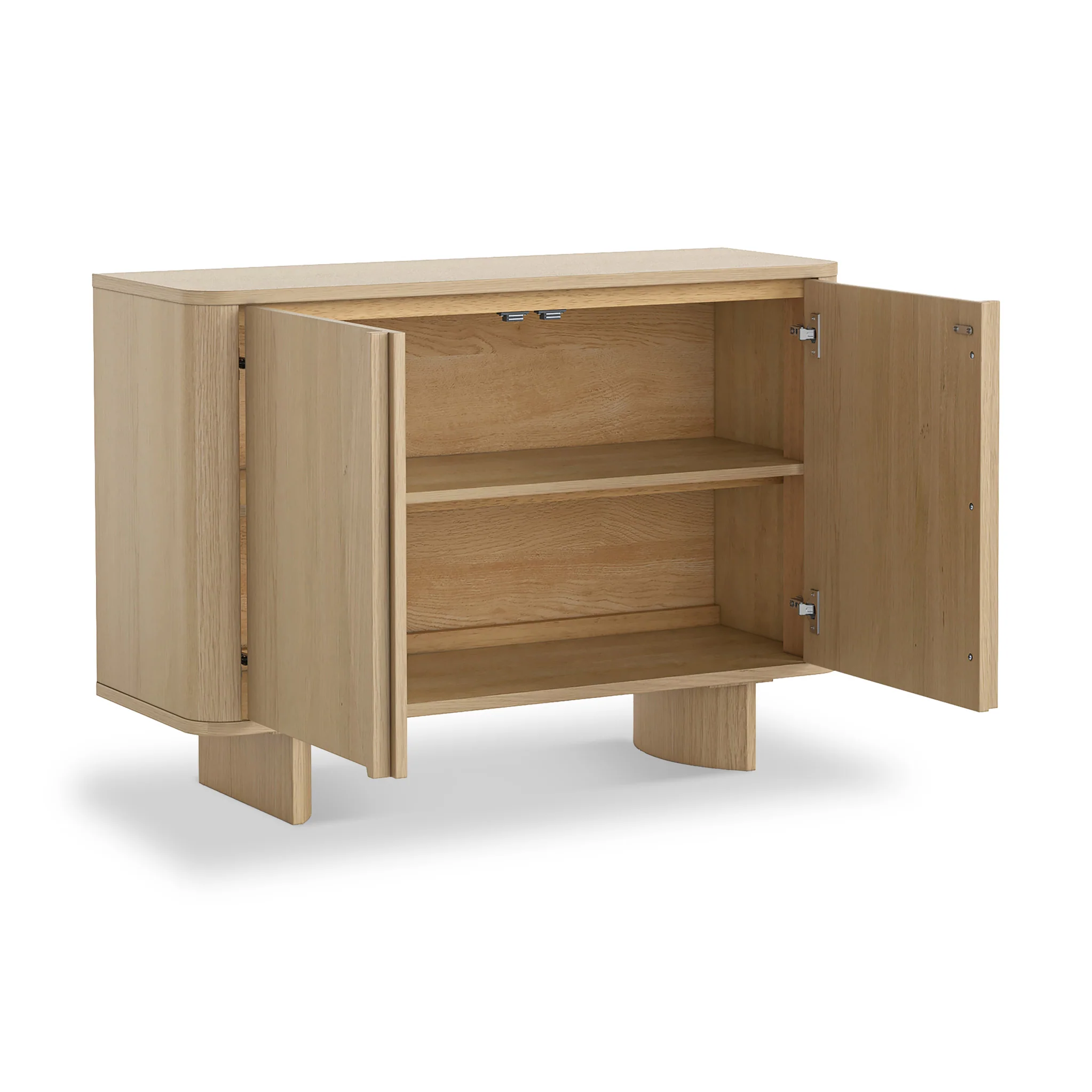 Whitstone Oak 2 Door Small Sideboard - Image 5