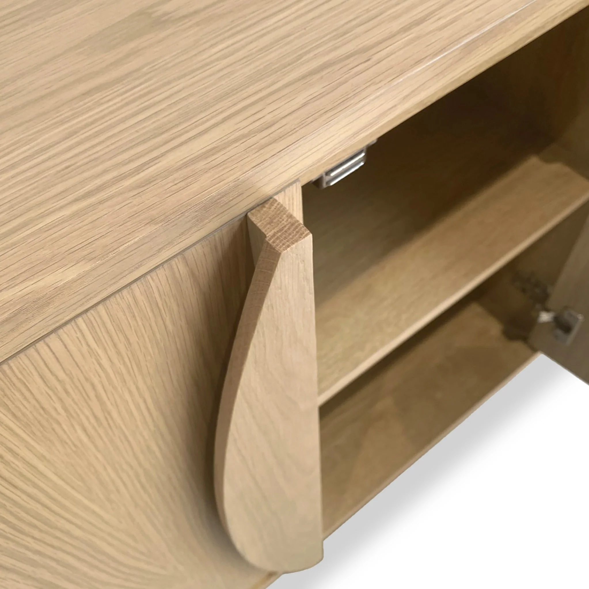 Whitstone Oak 2 Door Small Sideboard - Image 9