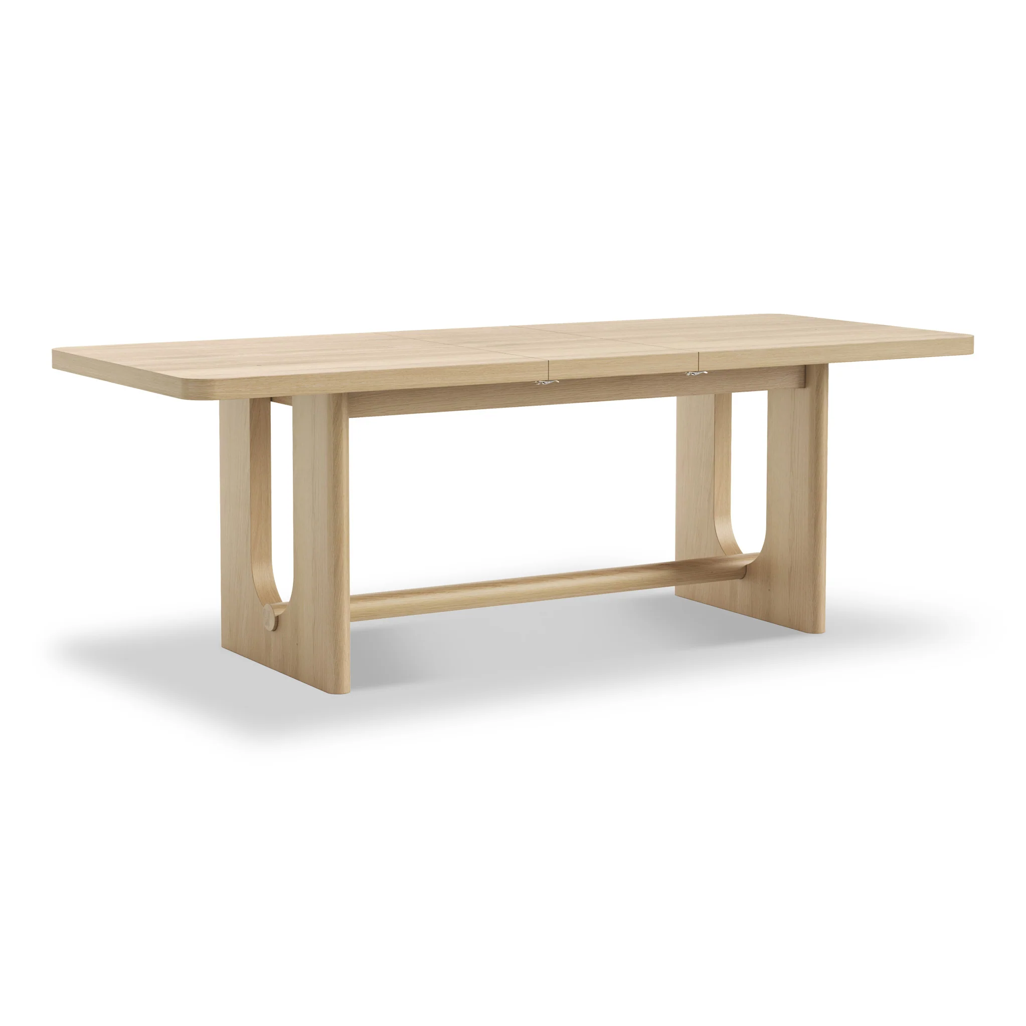 Whitstone Oak Large 191-236cm Extending Dining Table - Image 5