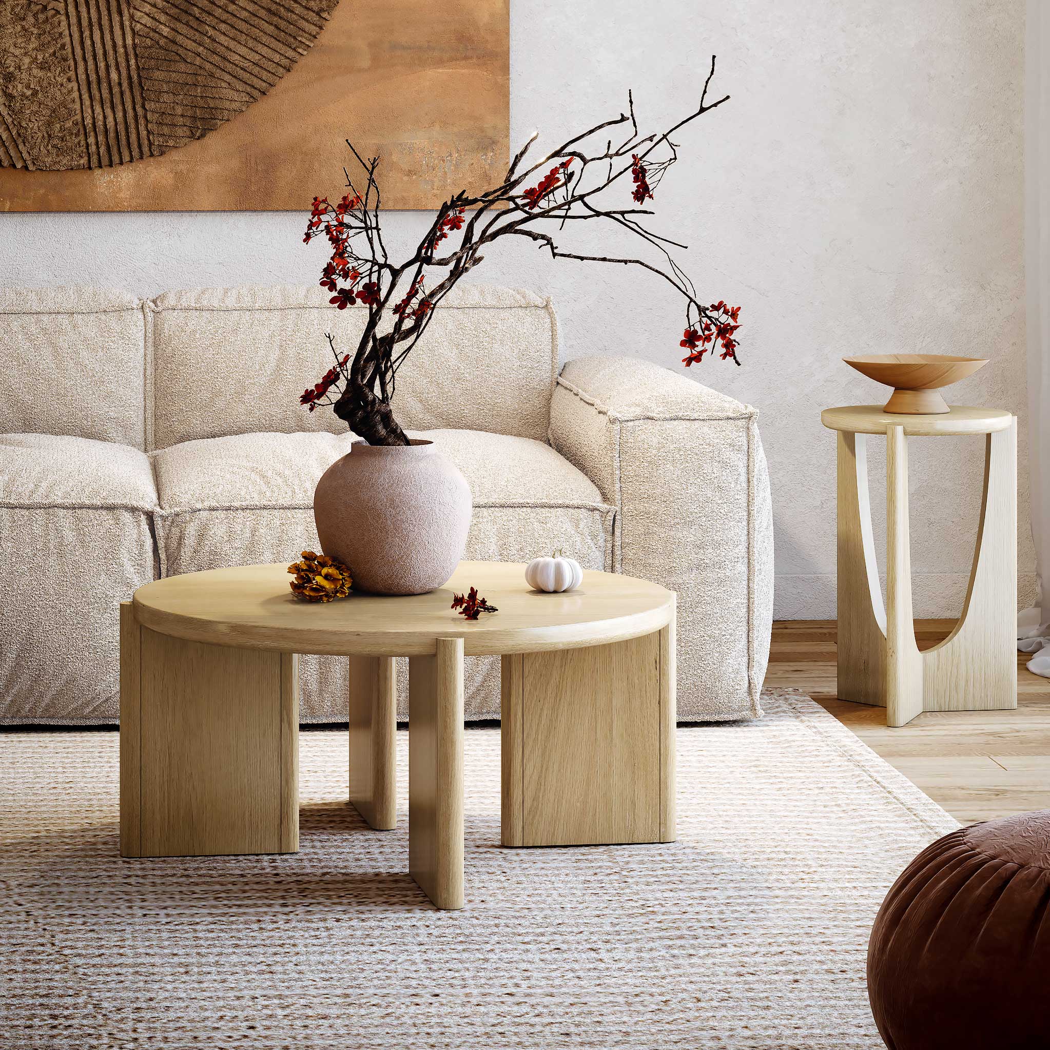 Whitstone Oak Side Table - Image 3