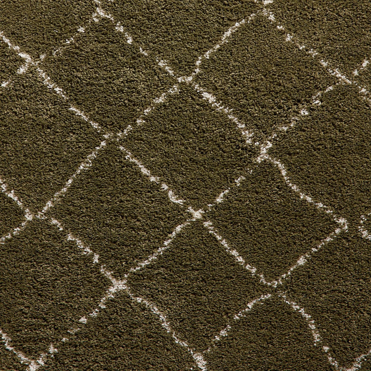 Willow Shaggy Tasselled Diamond Rug - Image 32