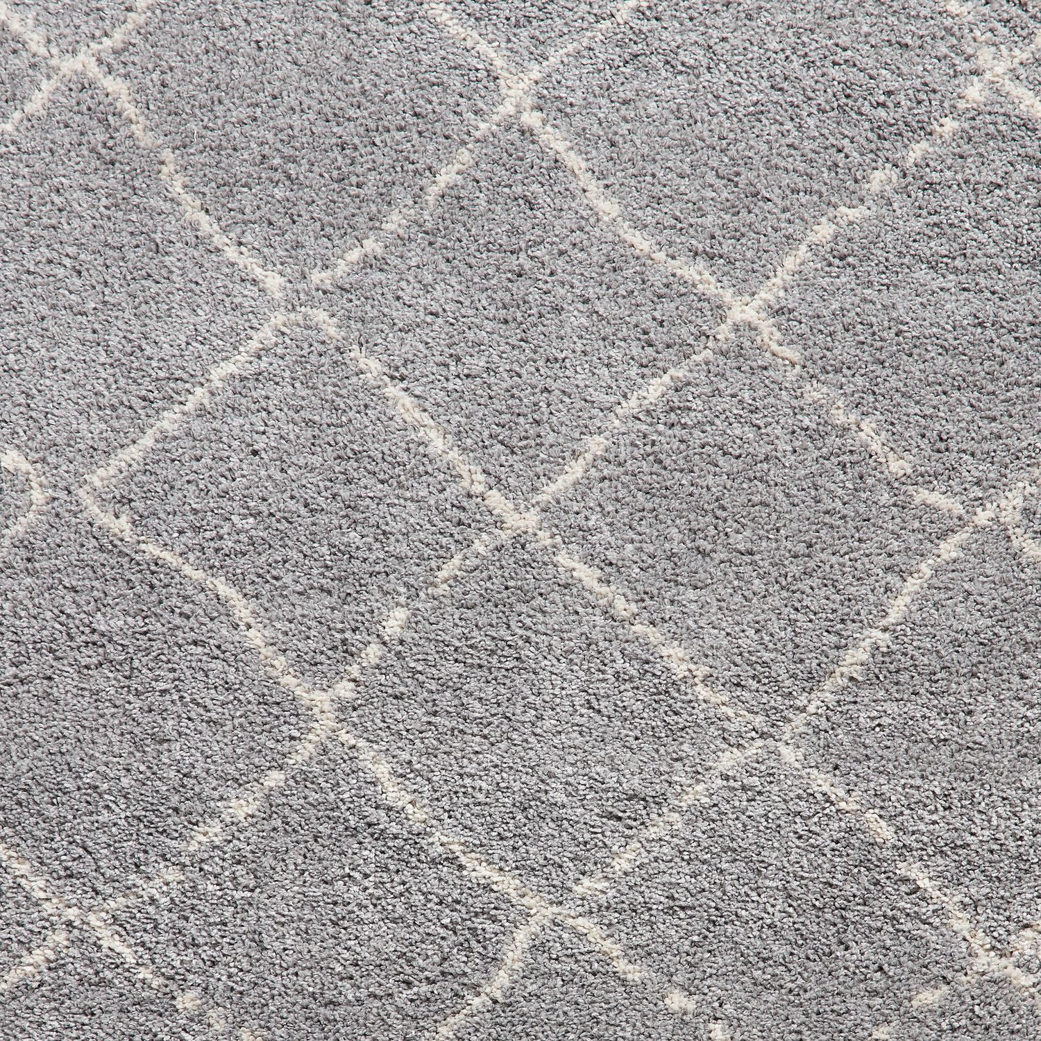 Willow Shaggy Tasselled Diamond Rug - Image 43