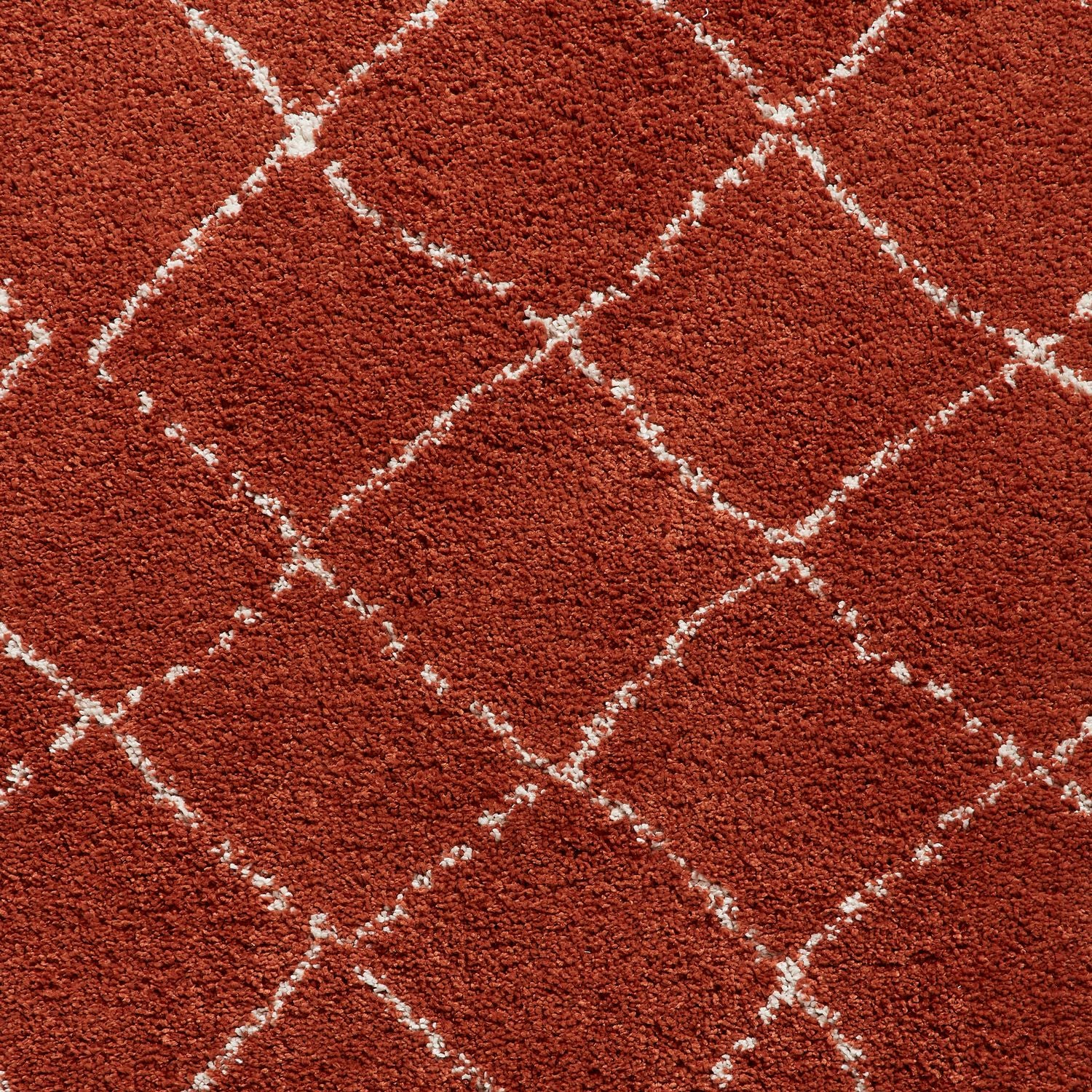 Willow Shaggy Tasselled Diamond Rug - Image 76