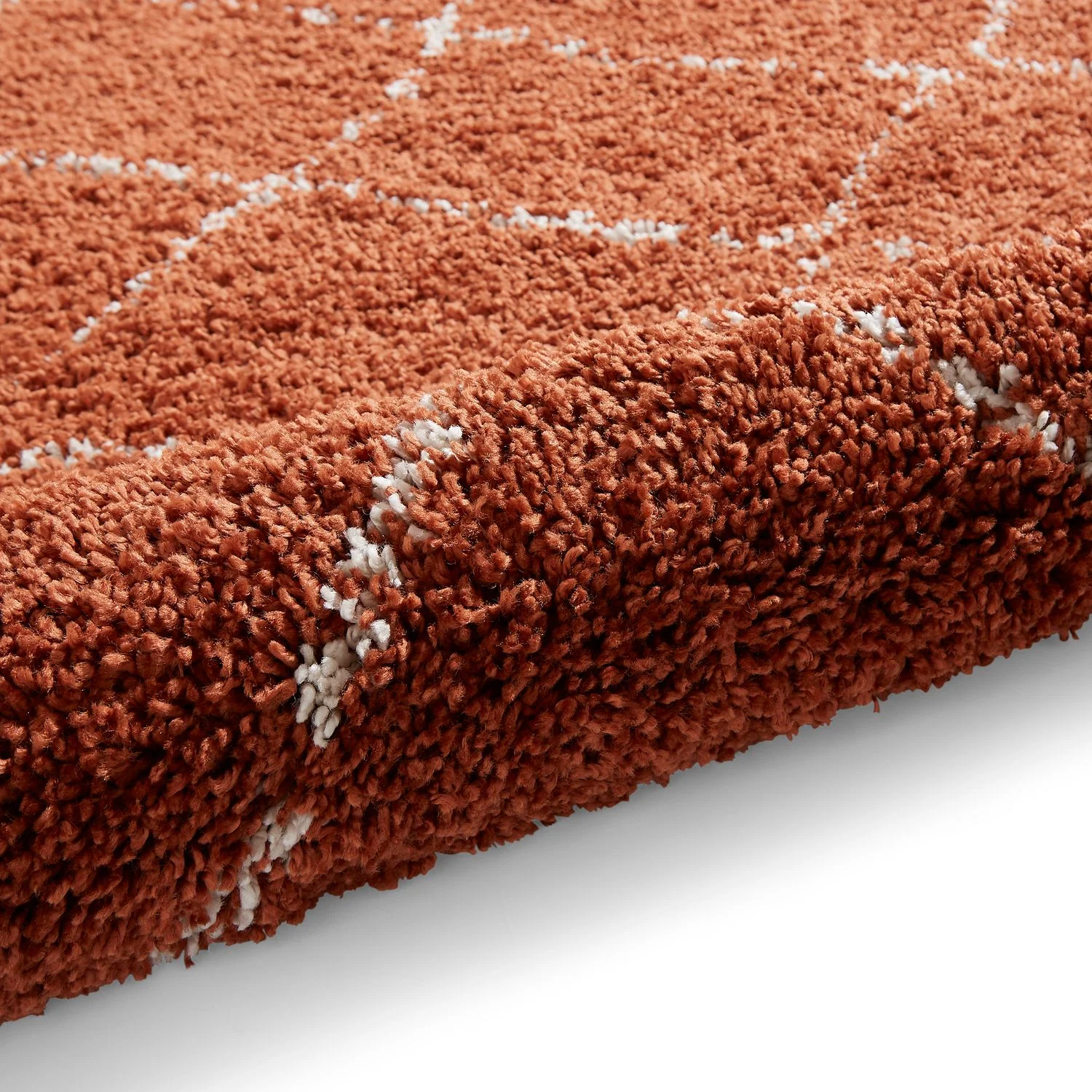 Willow Shaggy Tasselled Diamond Rug - Image 79