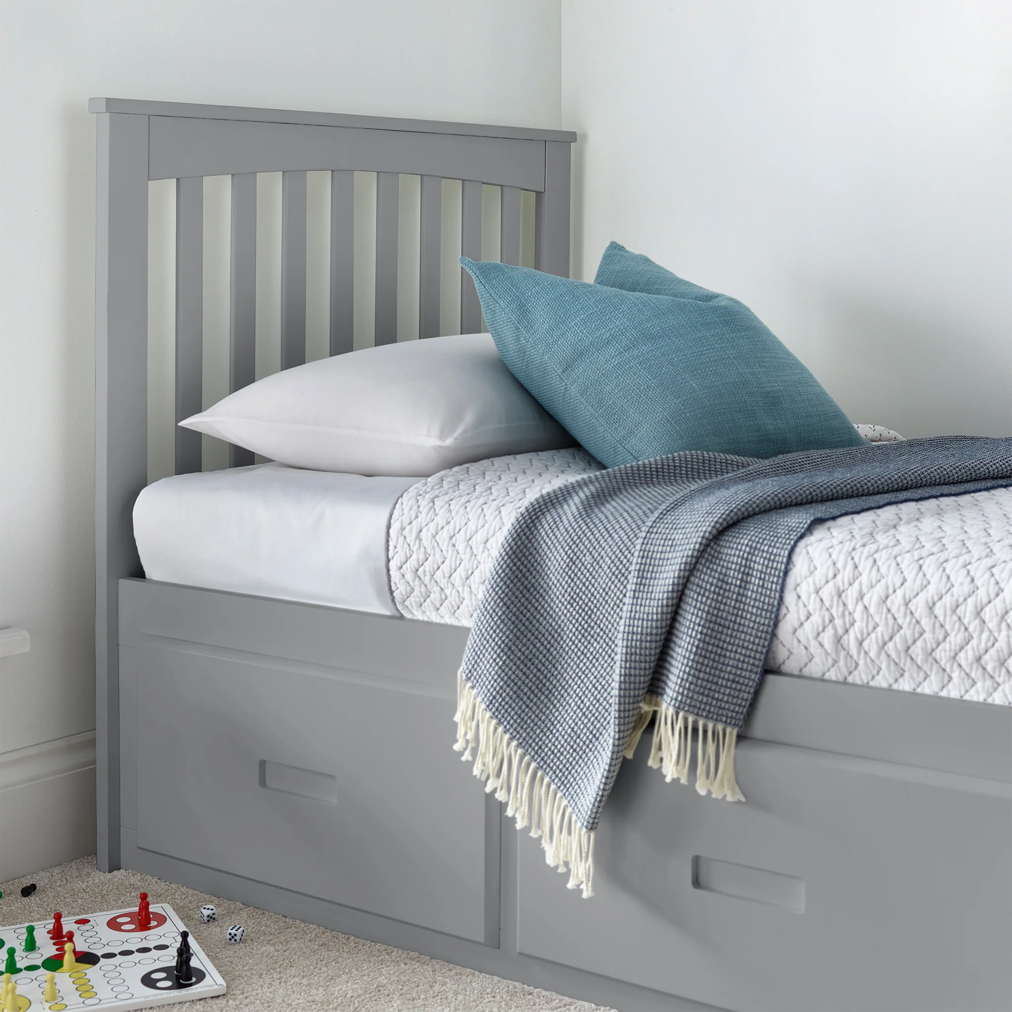 Wilson Wooden 3 Drawer Kids Bed Frame - Image 4