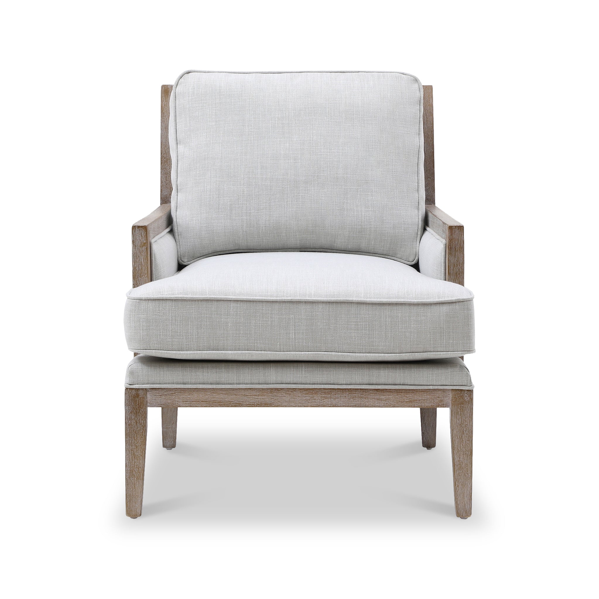 Winchester Textured Linen Accent Chair - Image 3