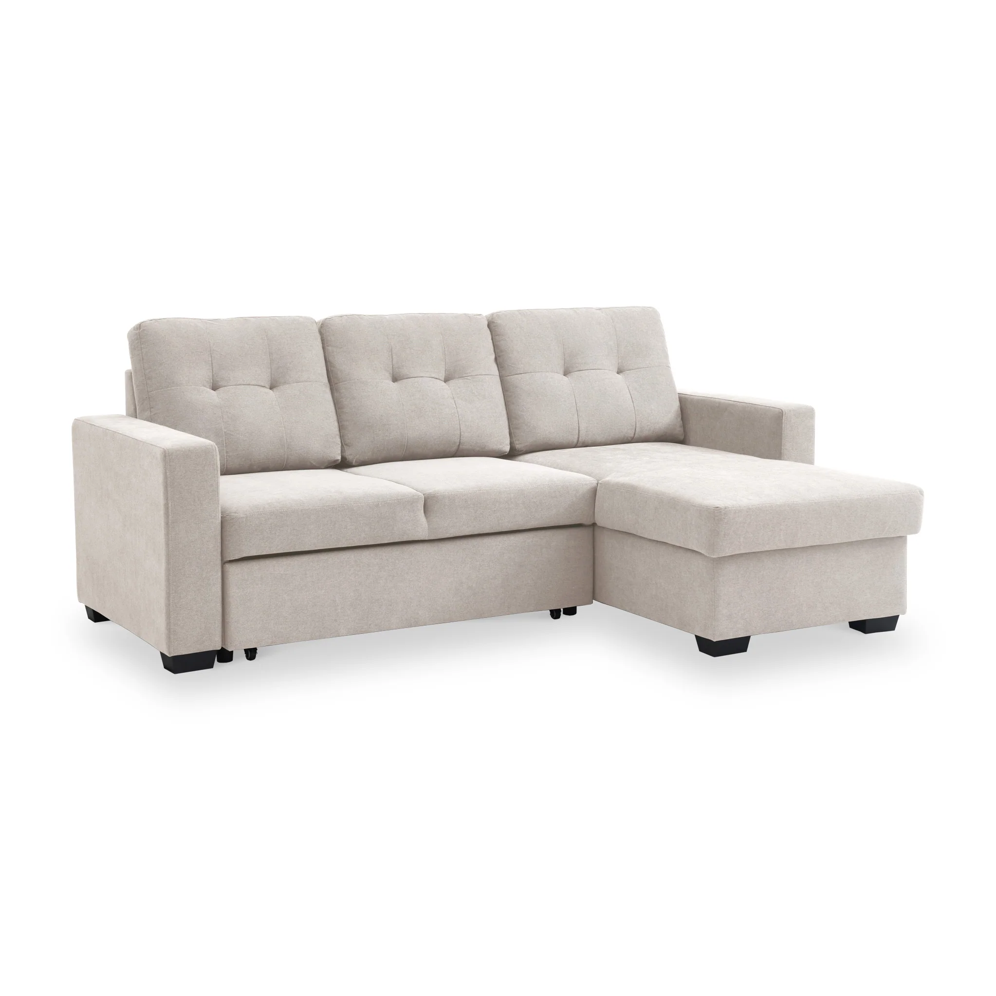 Winslet Button Back Chaise Sofa Bed - Image 11