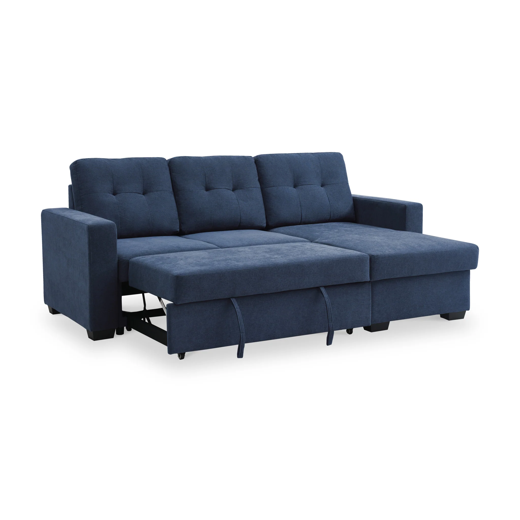 Winslet Button Back Chaise Sofa Bed - Image 9
