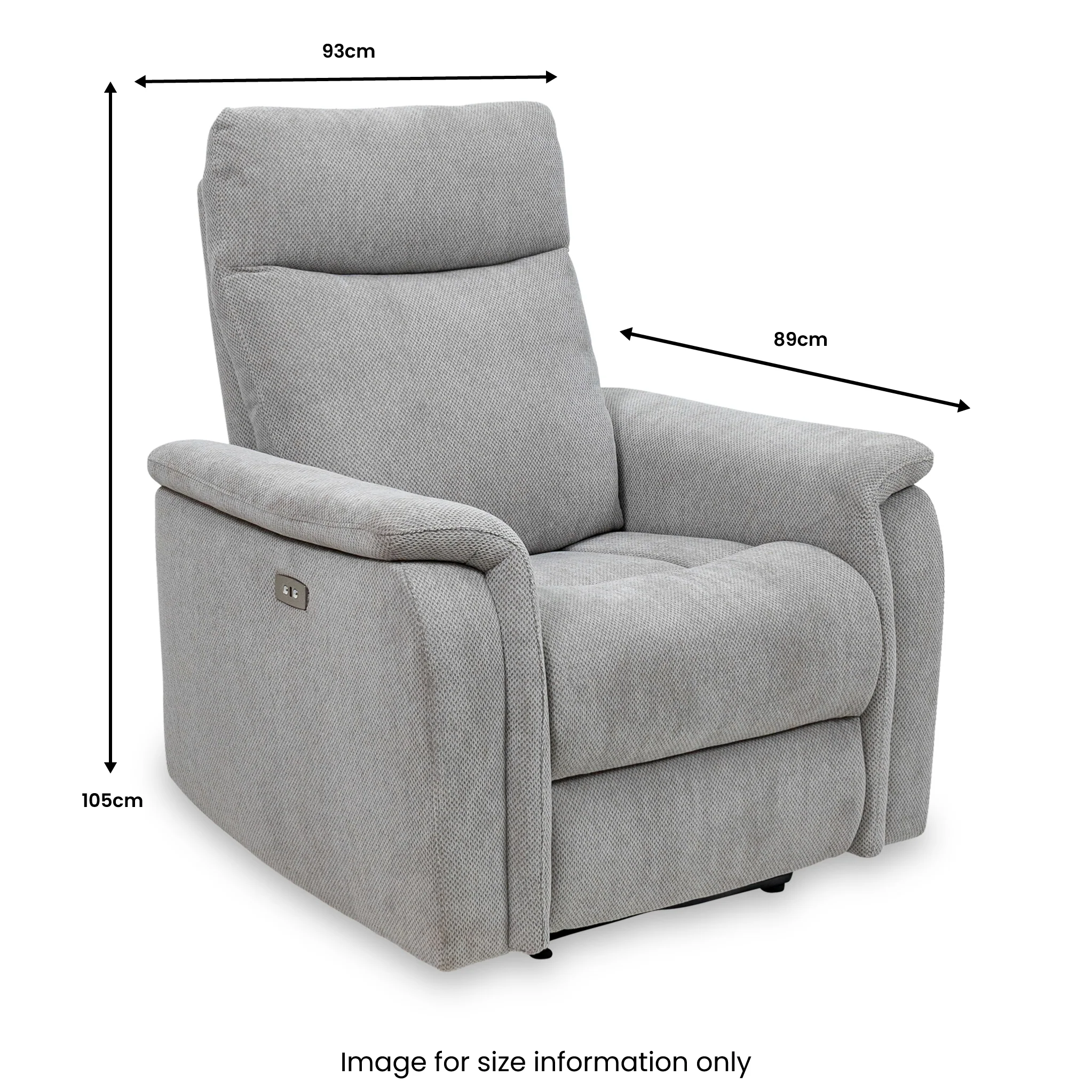 Zander Power Recliner Armchair - Image 6