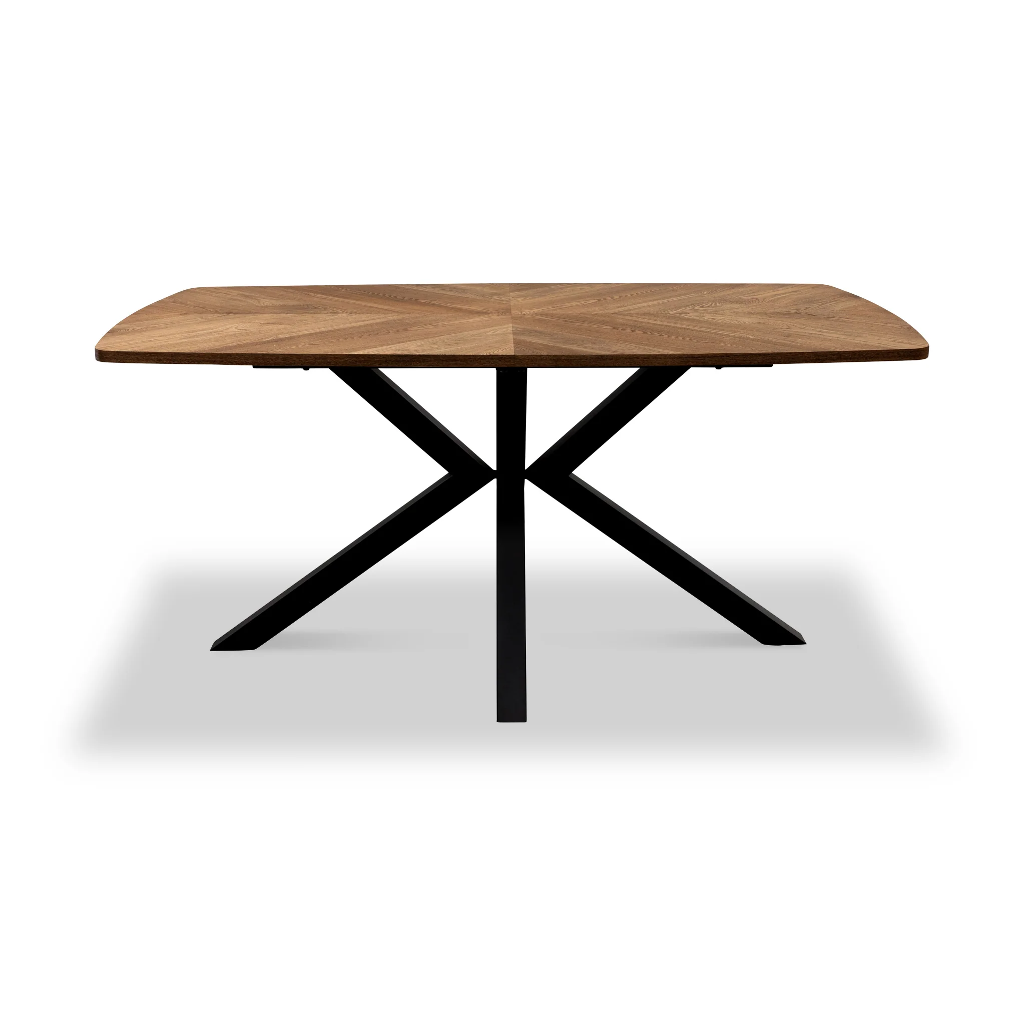 Zane 160cm Oak & Elm Effect Dining Table - Image 3