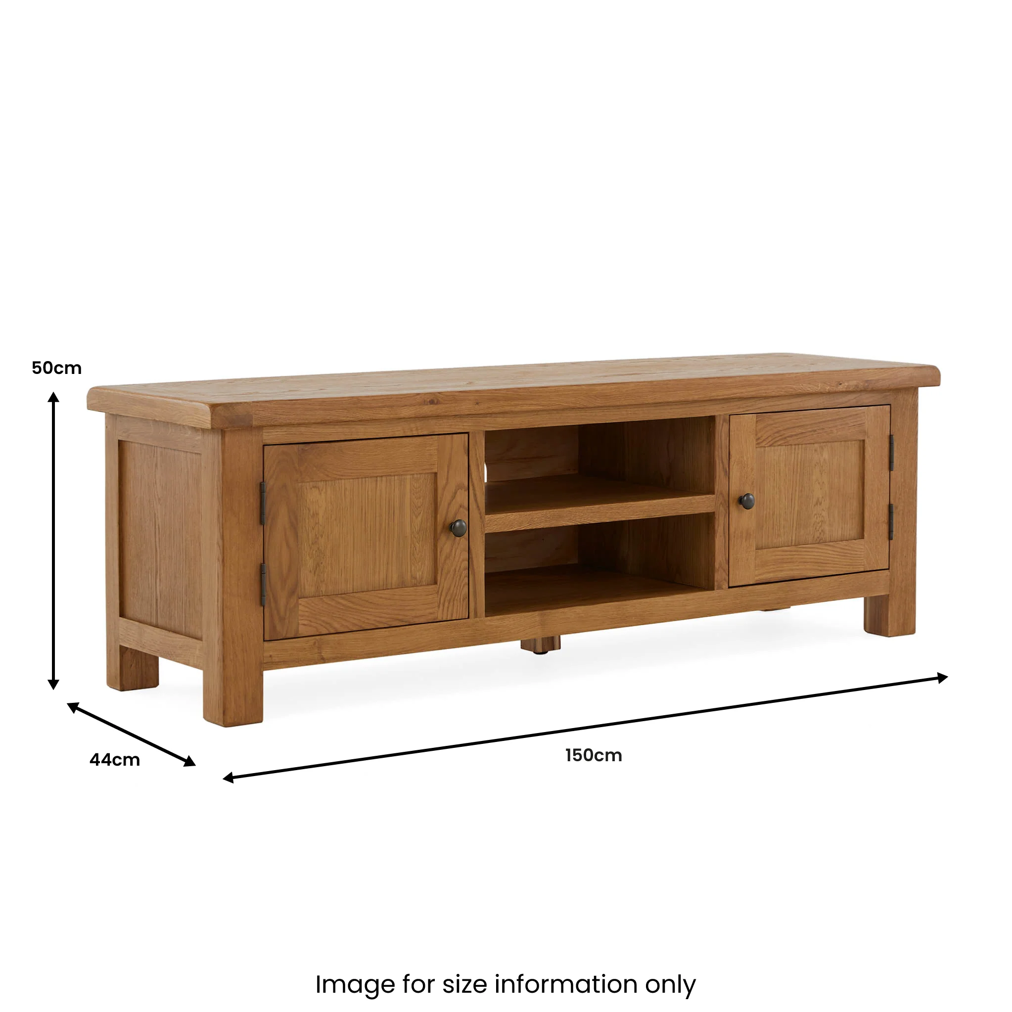Zelah Oak 150cm TV Stand - Image 17