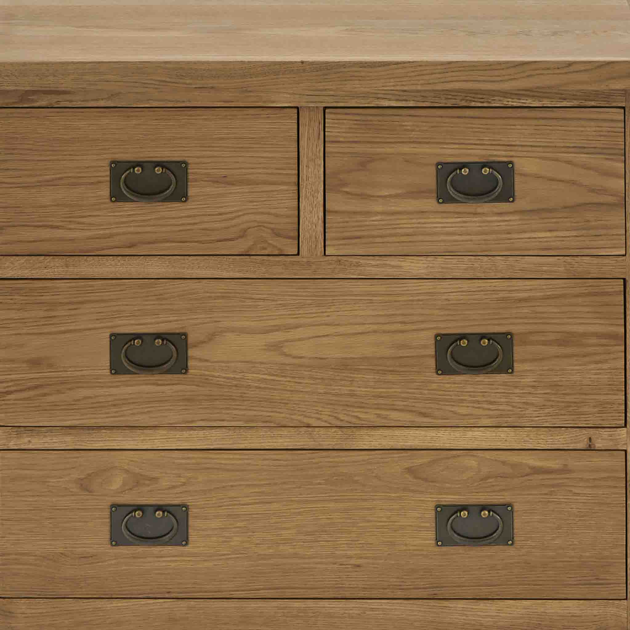 Zelah Oak 2 Over 2 Drawer Chest - Image 10