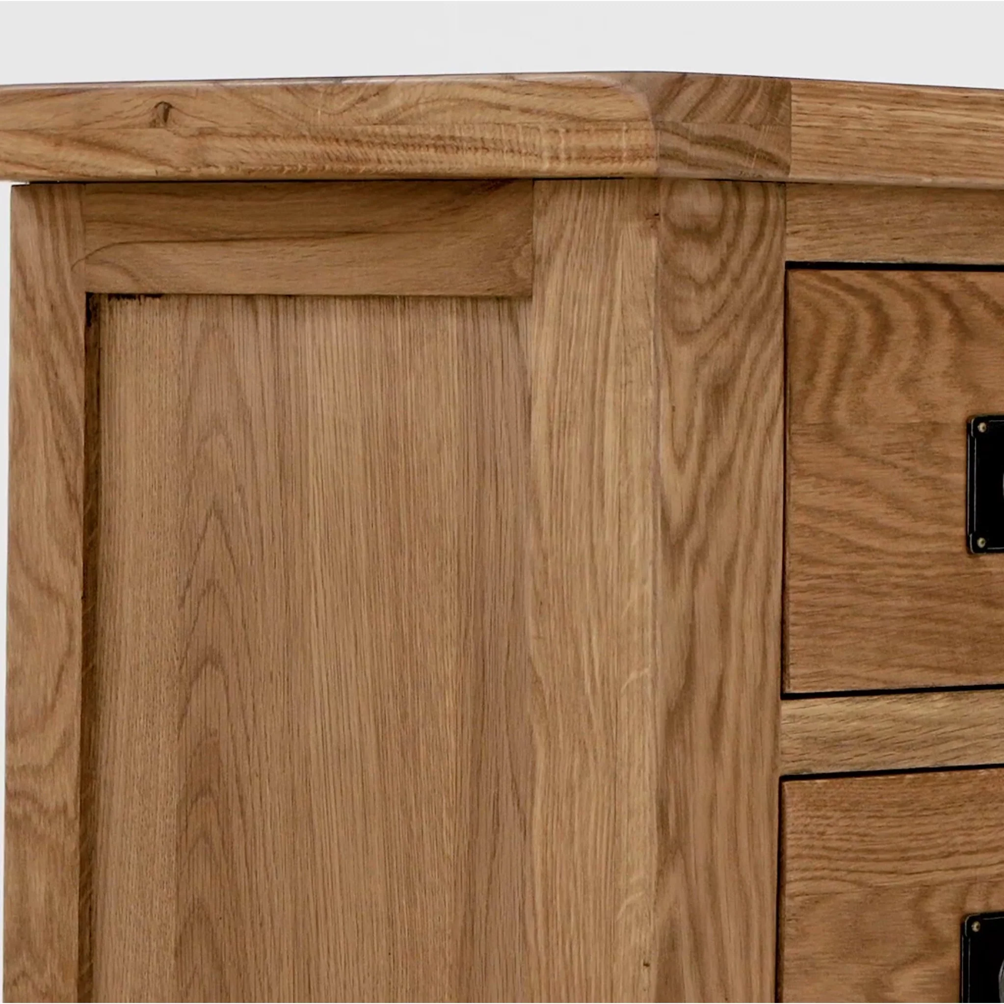 Zelah Oak 3 Drawer Chest - Image 5