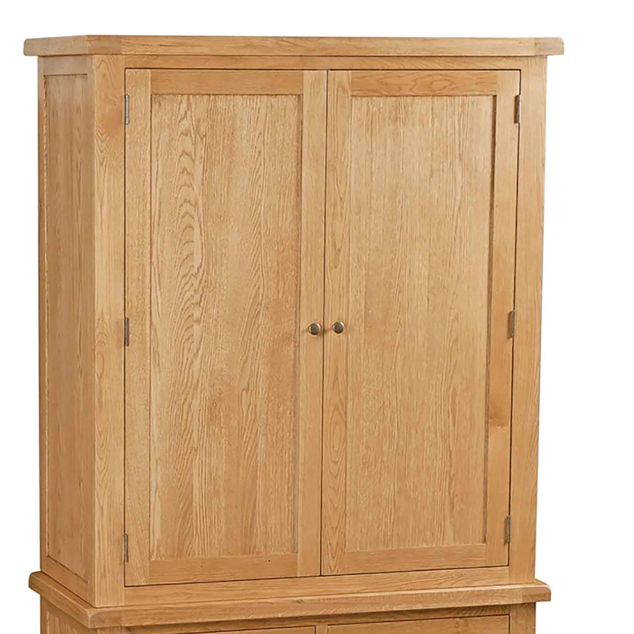Zelah Oak 3 Drawer Wardrobe - Image 4