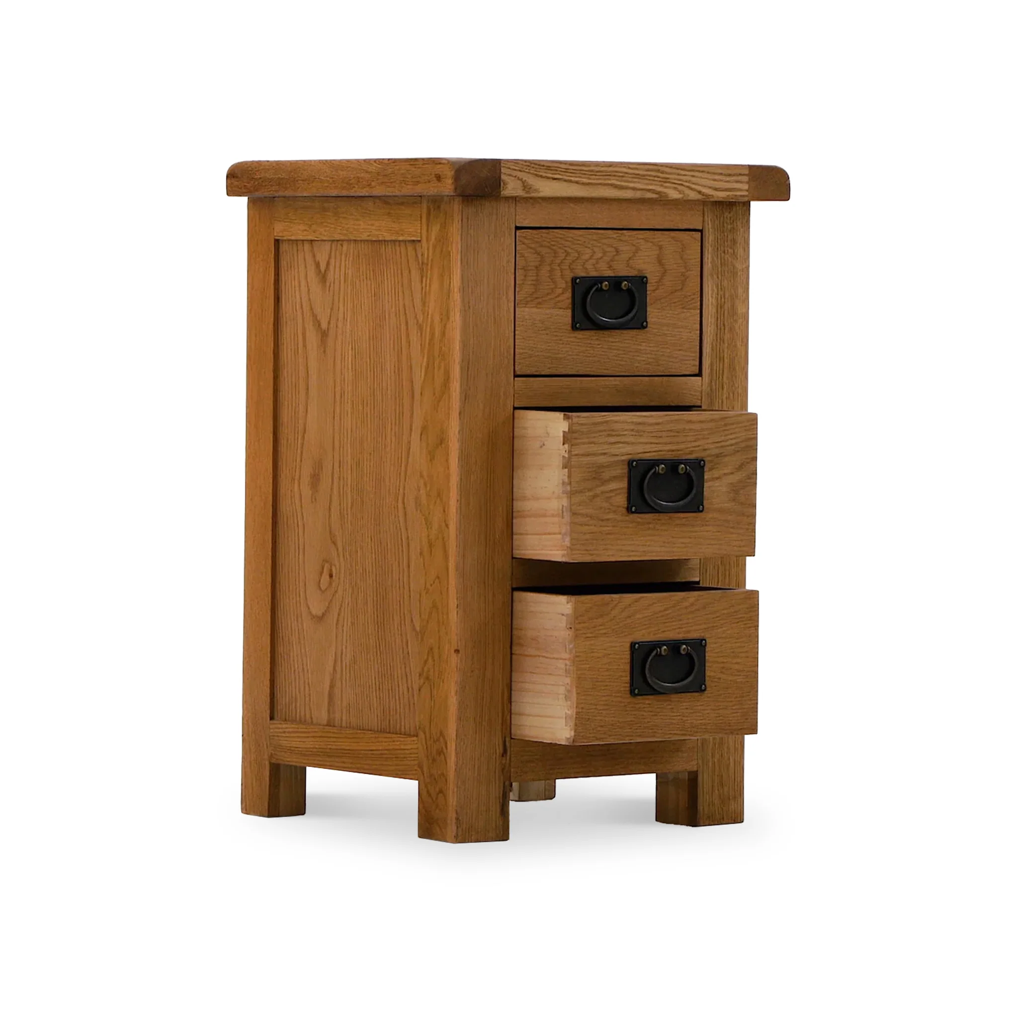 Zelah Oak Bedside Table - Image 3