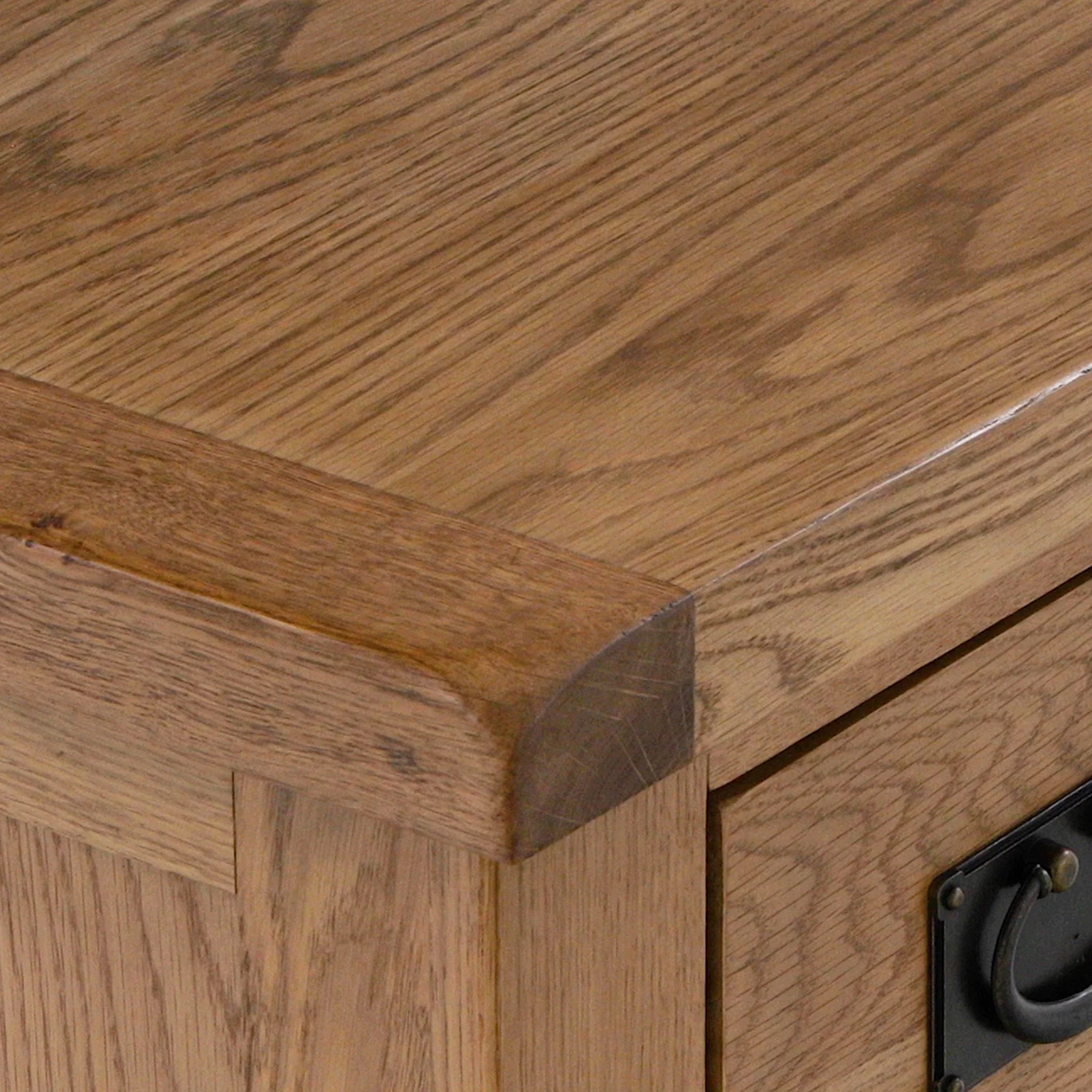 Zelah Oak Bedside Table - Image 5