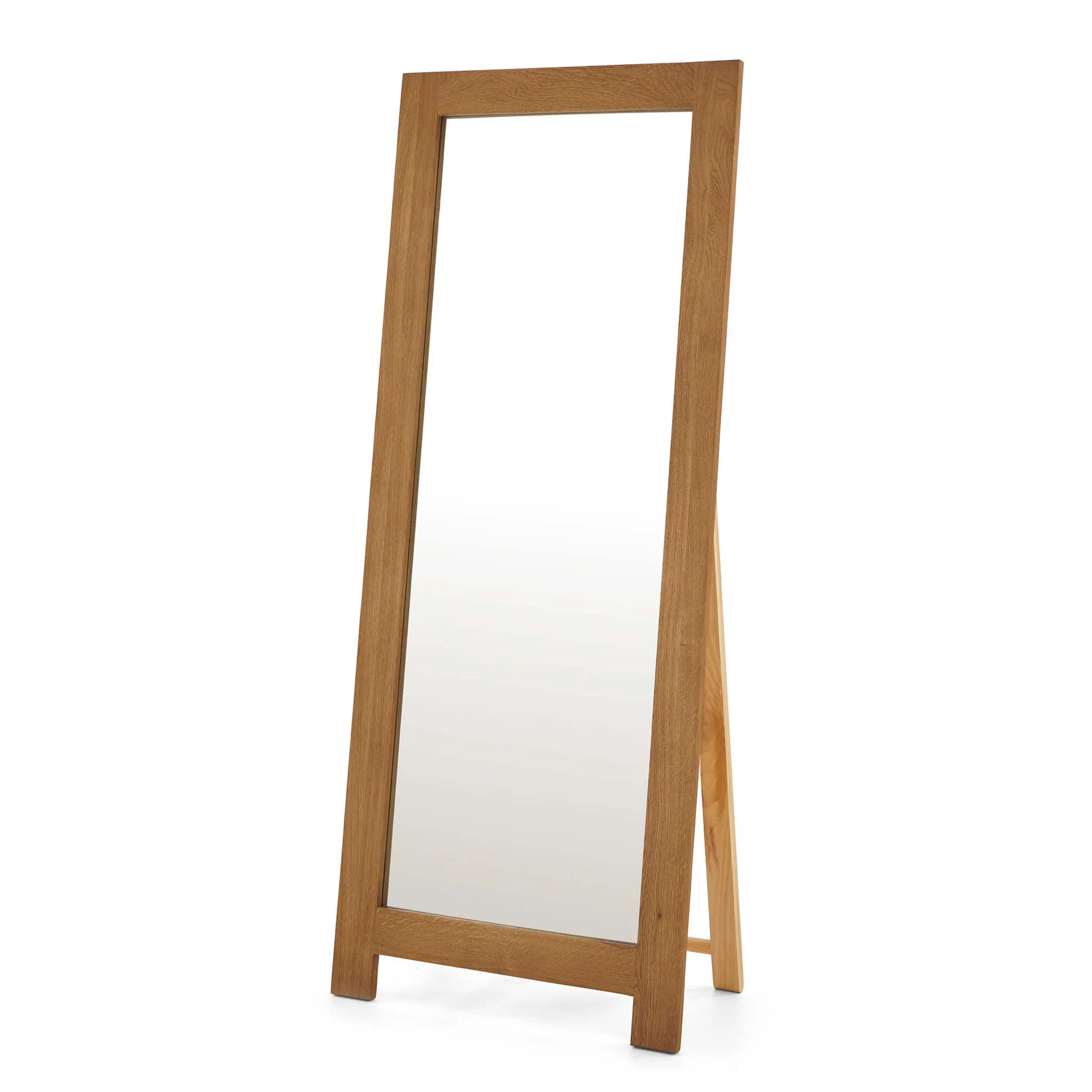 Zelah Oak Cheval Mirror - Image 5