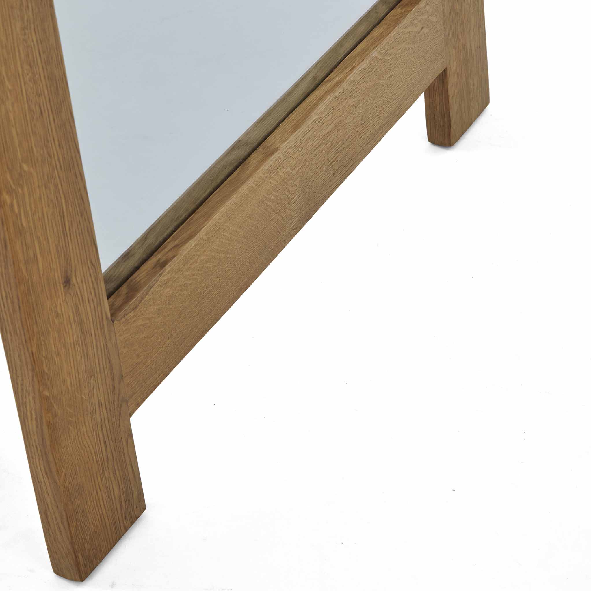 Zelah Oak Cheval Mirror - Image 9
