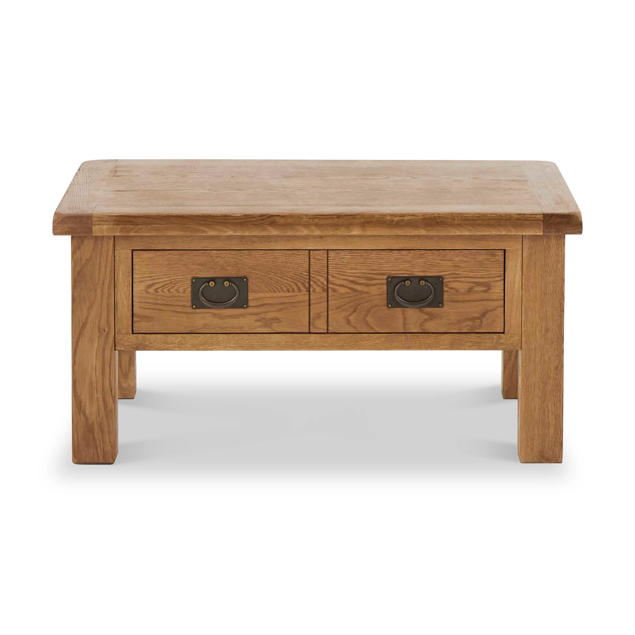 Zelah Oak Coffee Table with Drawer - Image 8