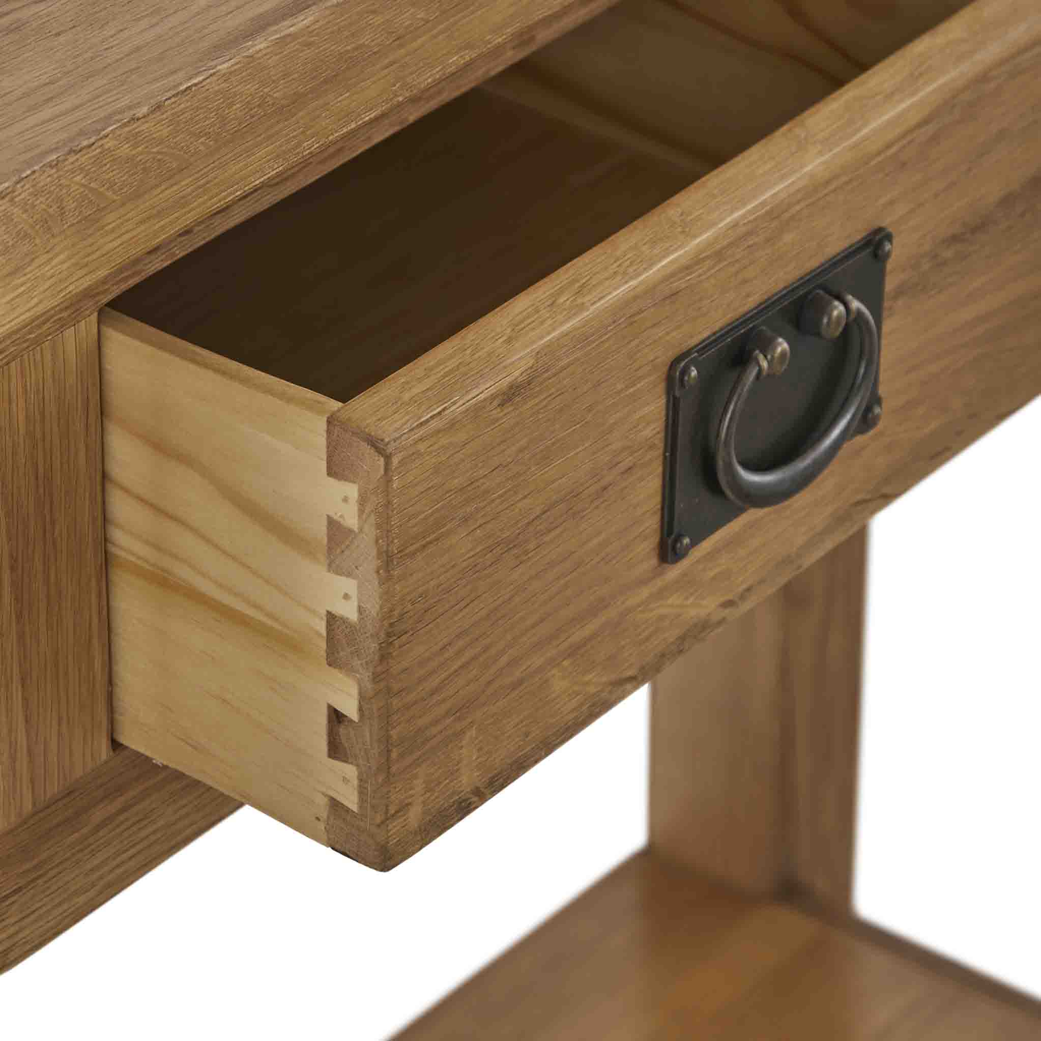 Zelah Oak Console Table - Image 15