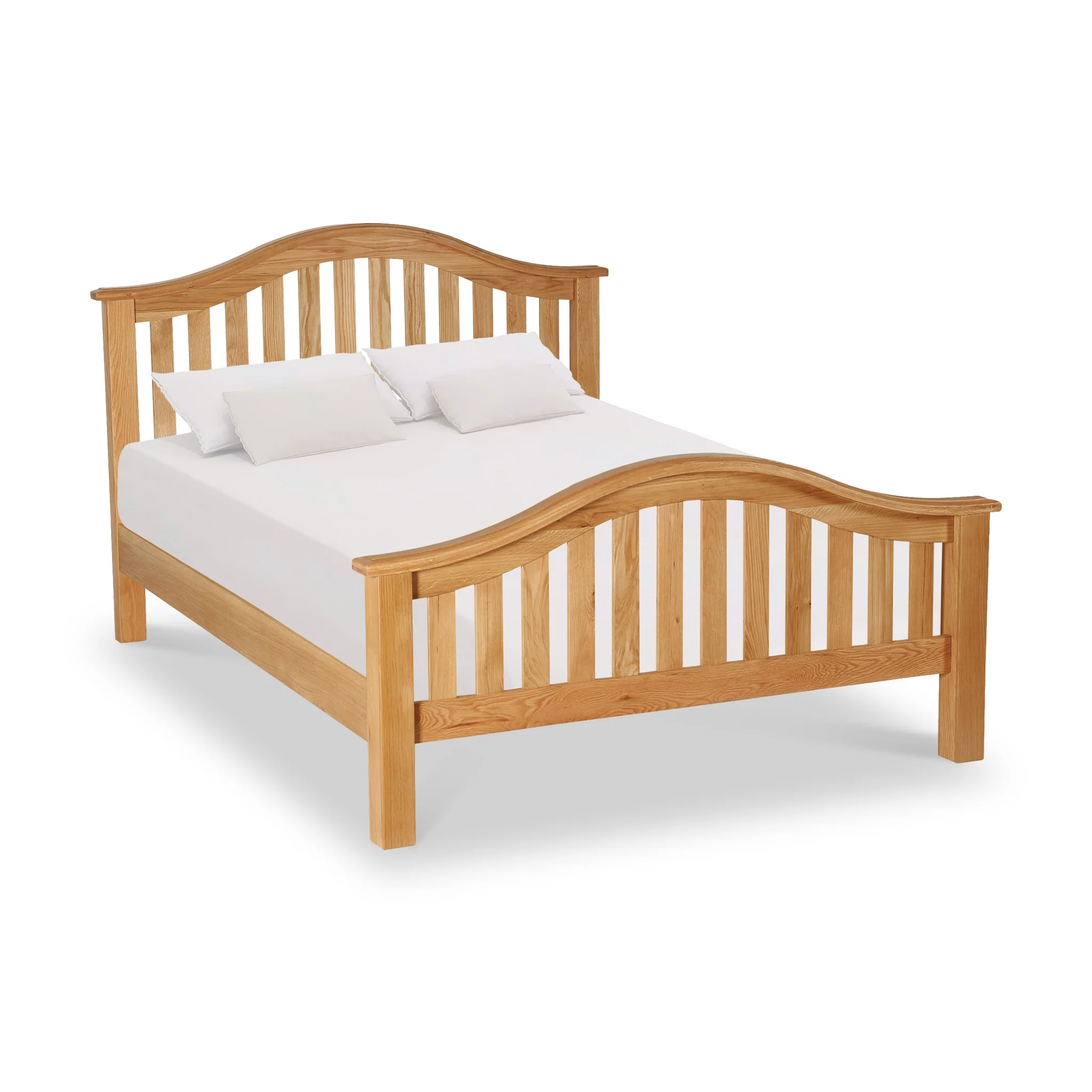 Zelah Curved Slatted Bed Frame - Image 2
